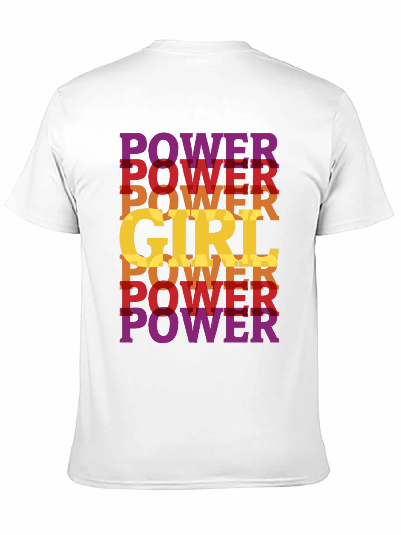 Power Girl T-Shirt Black Cotton Empowering Design