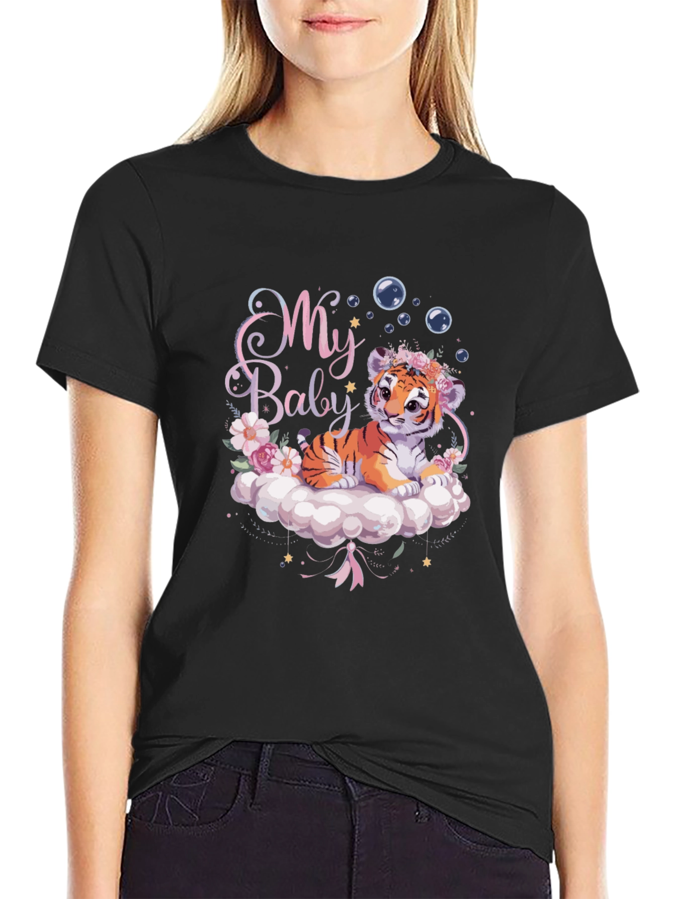 My Baby Tiger Graphic Tee