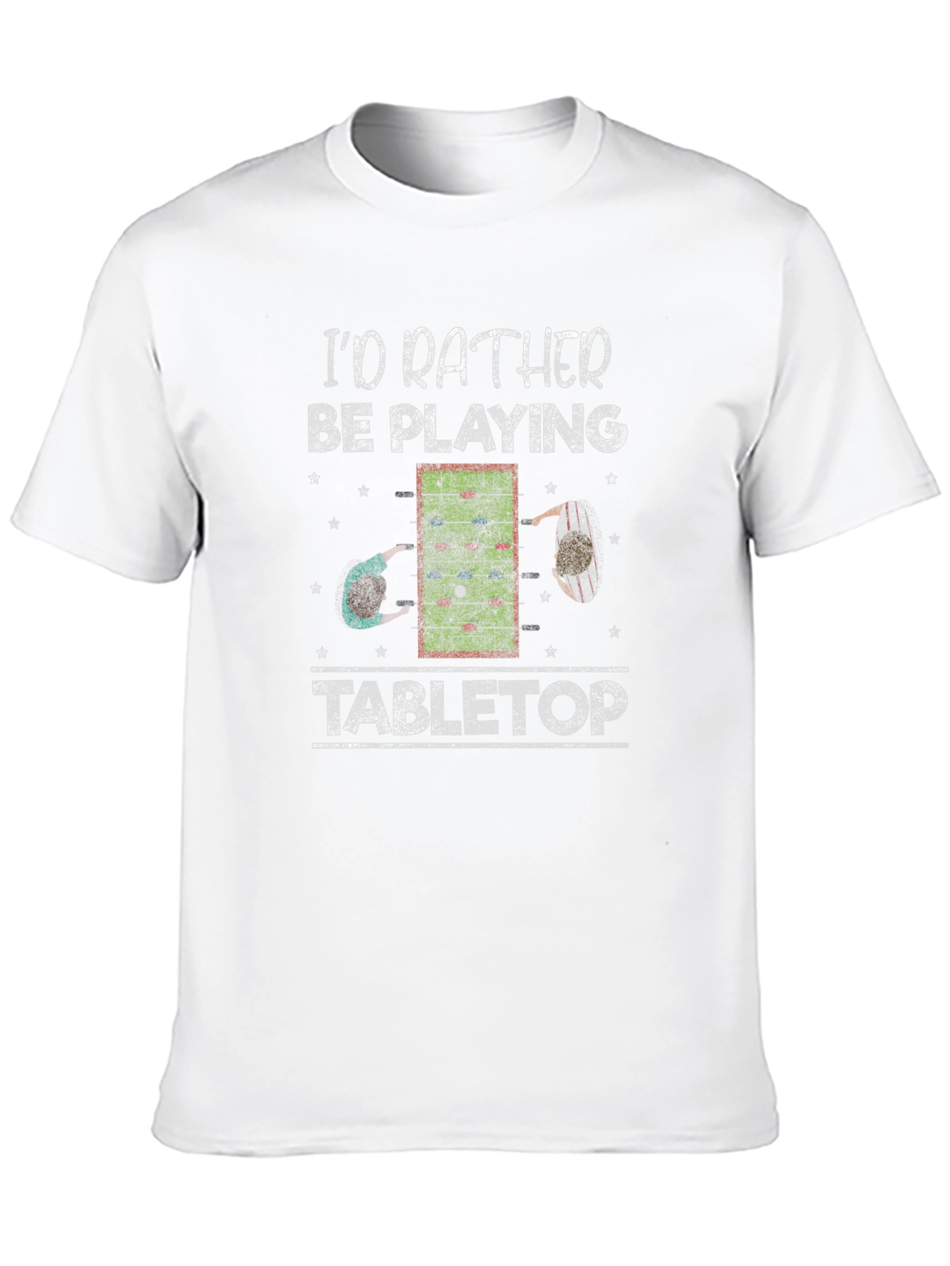 Tabletop Gaming T-Shirt - Id Rather Be Playing