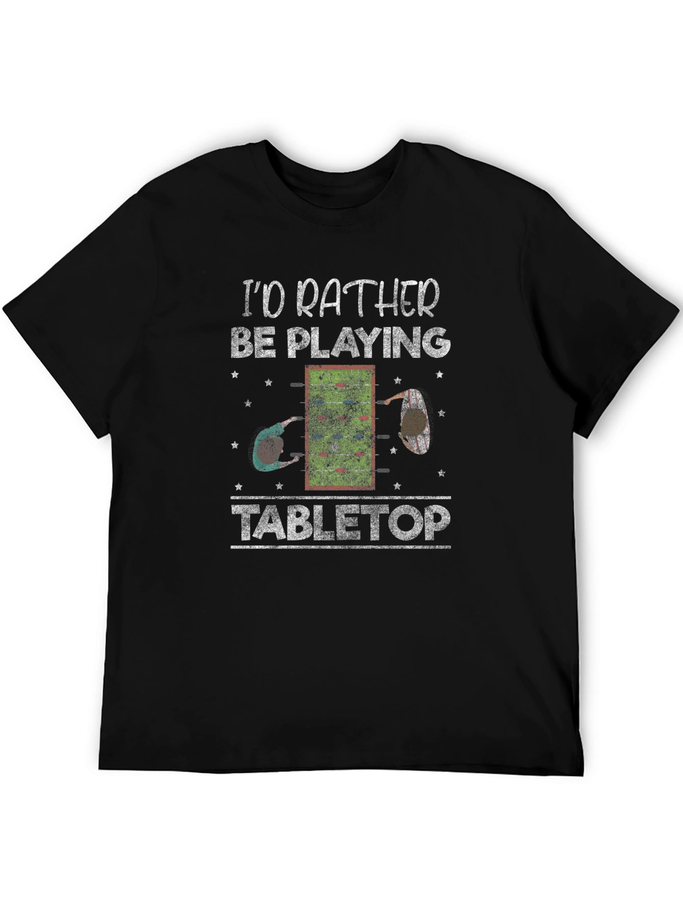 Tabletop Gaming T-Shirt - Id Rather Be Playing