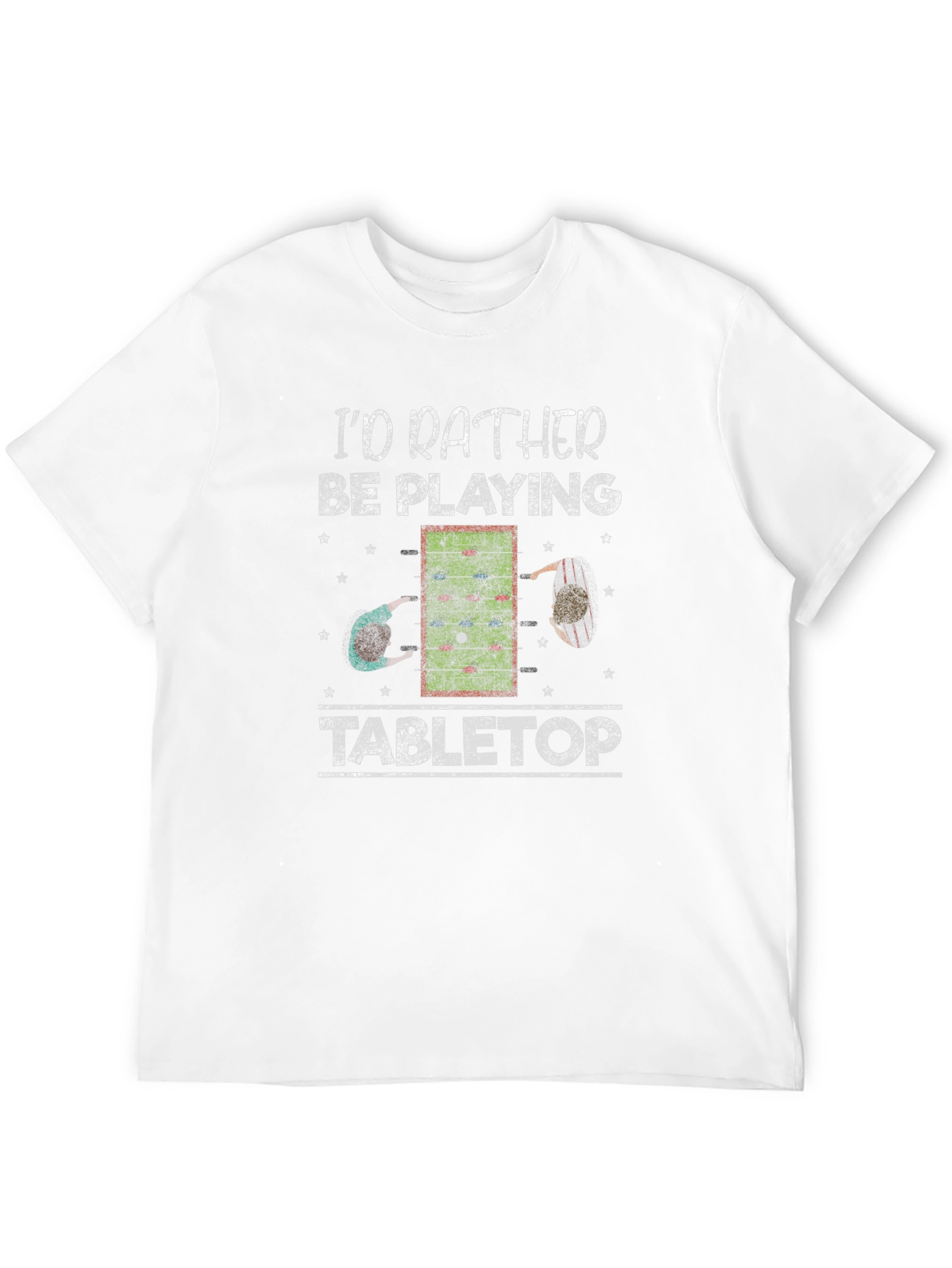 Tabletop Gaming T-Shirt - Id Rather Be Playing