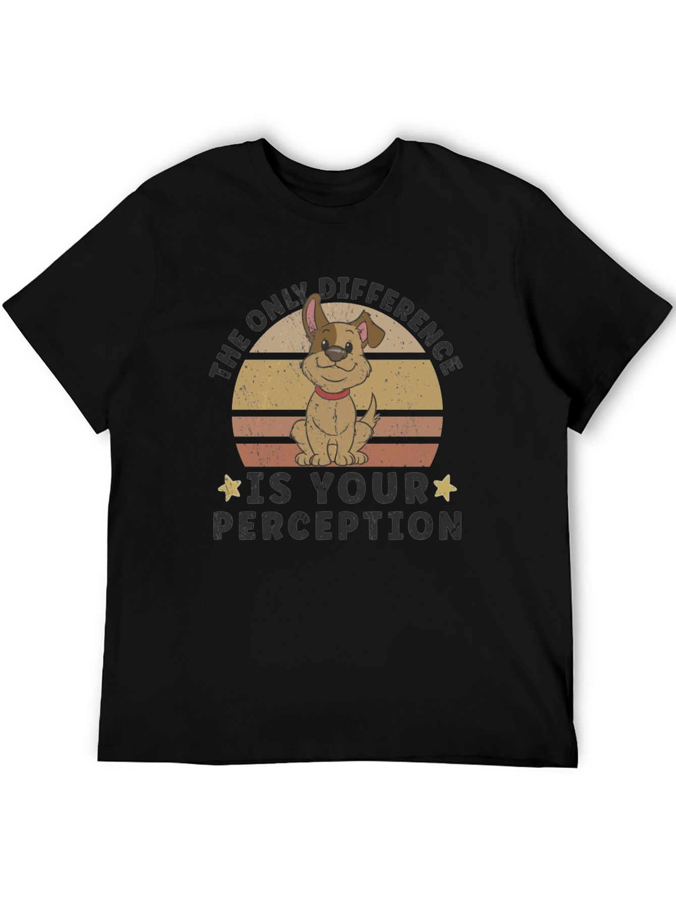 The Only Difference Dog Graphic Tee