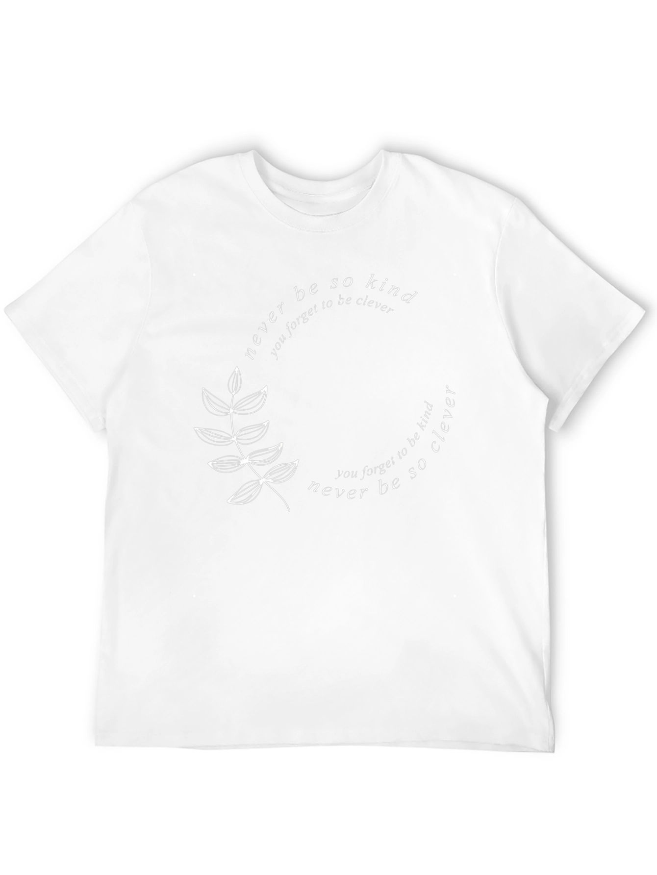 Kindness & Cleverness Graphic Tee - Black