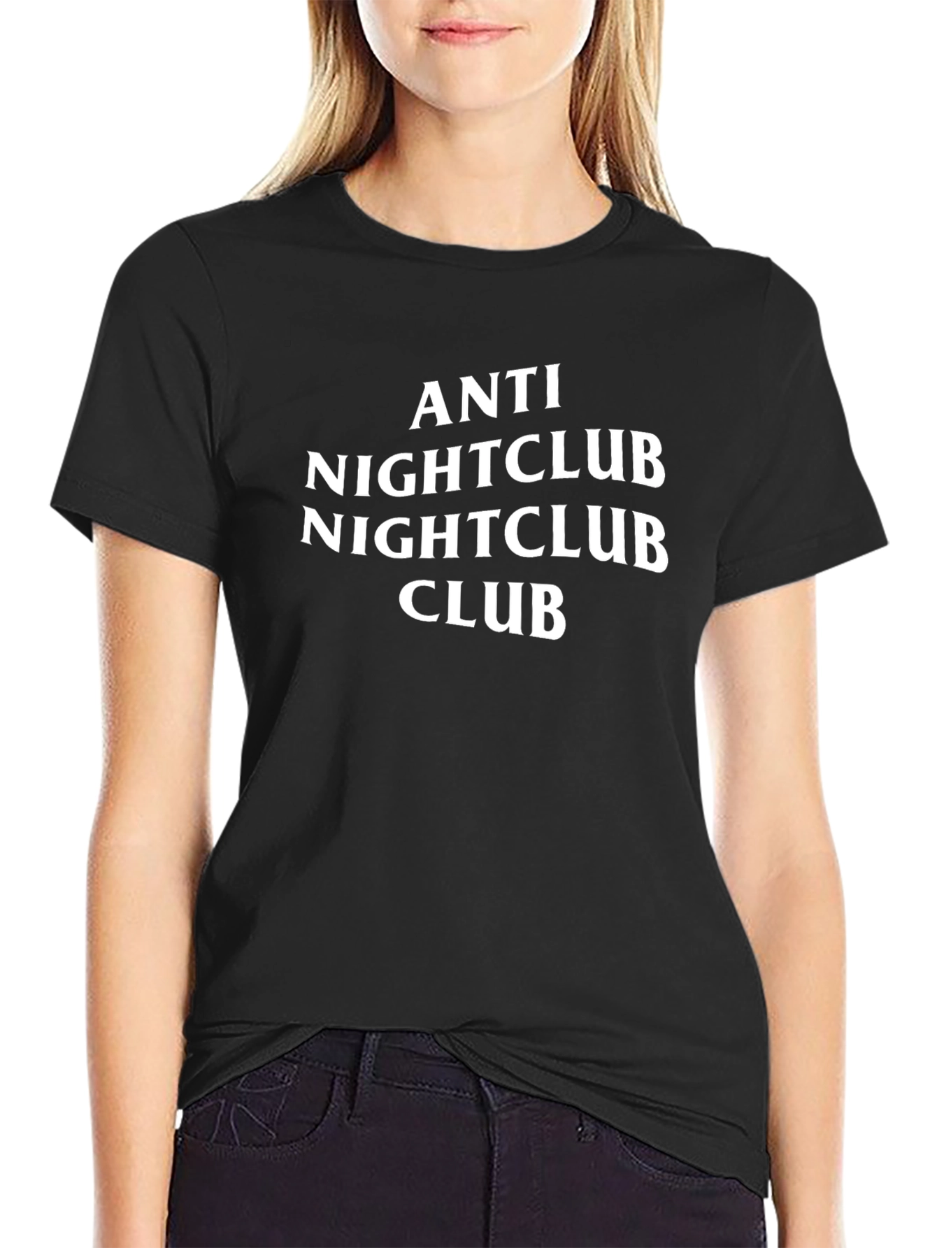 Anti Nightclub T-Shirt - Funny Sarcastic Party Tee