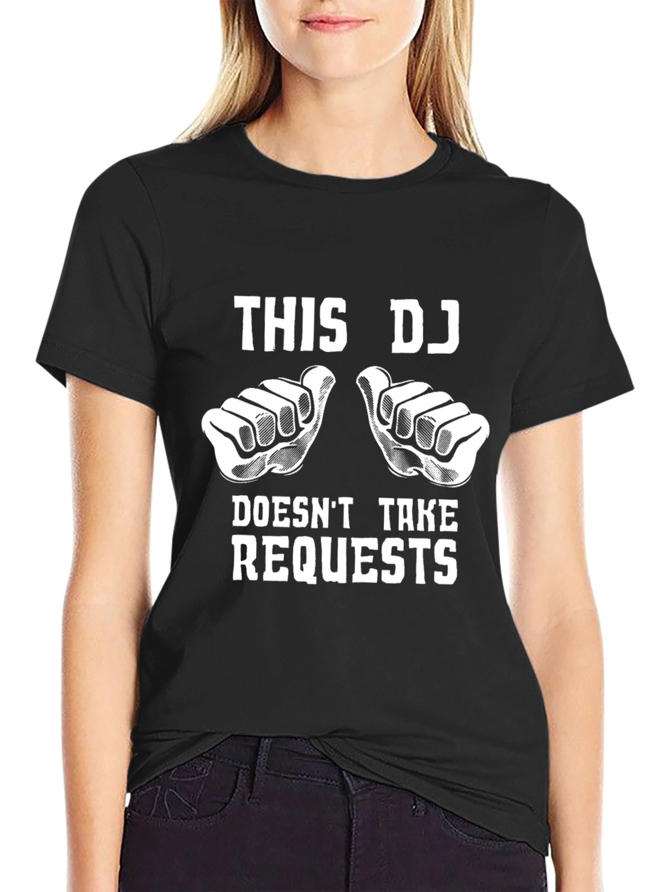 This DJ Doesnt Take Requests Graphic Tee