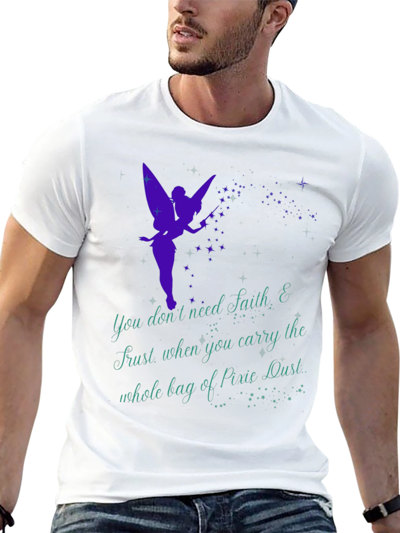 Fairy Dust Graphic Tee - Faith and Trust T-Shirt