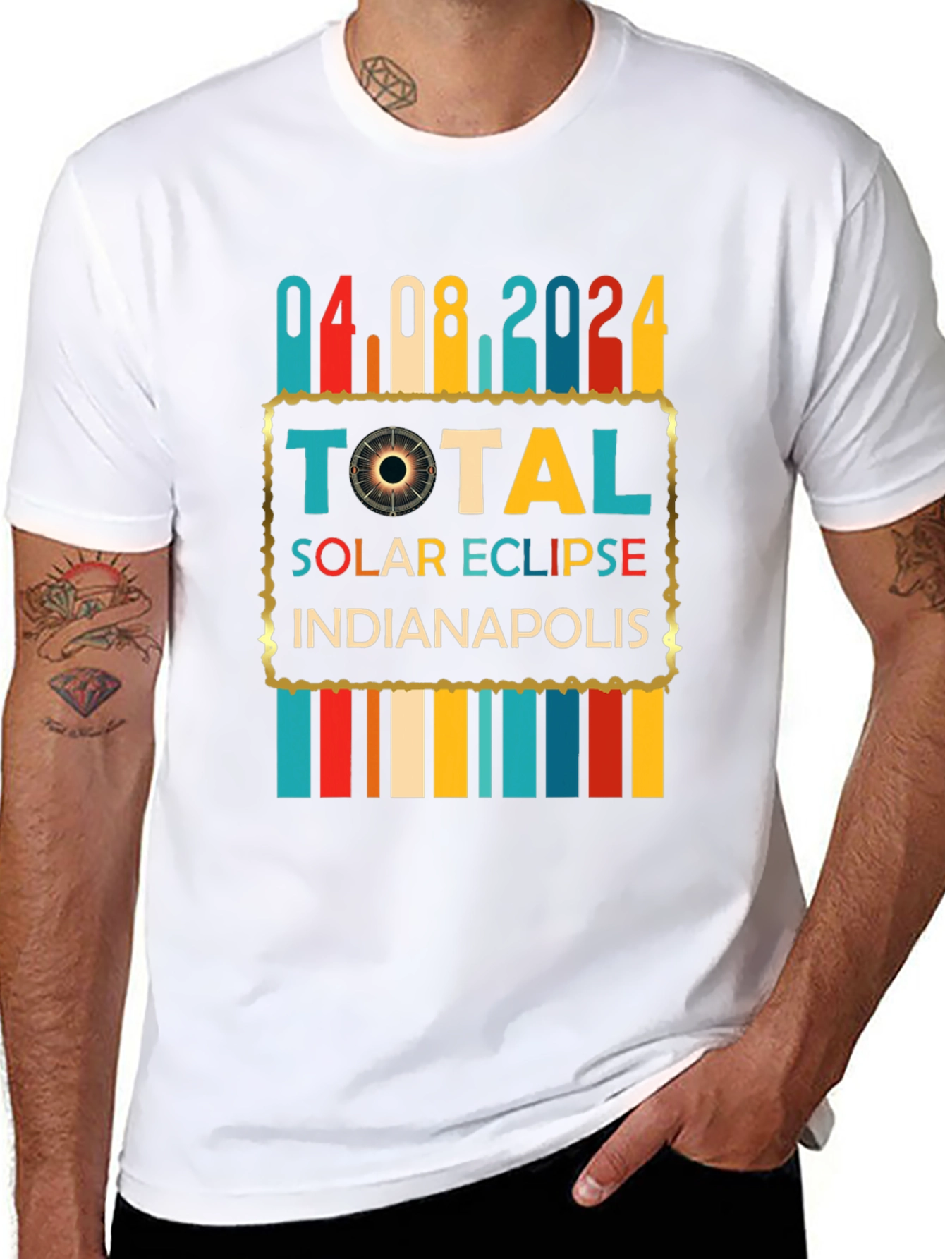 Total Solar Eclipse 04.08.2024 Indianapolis T-Shirt