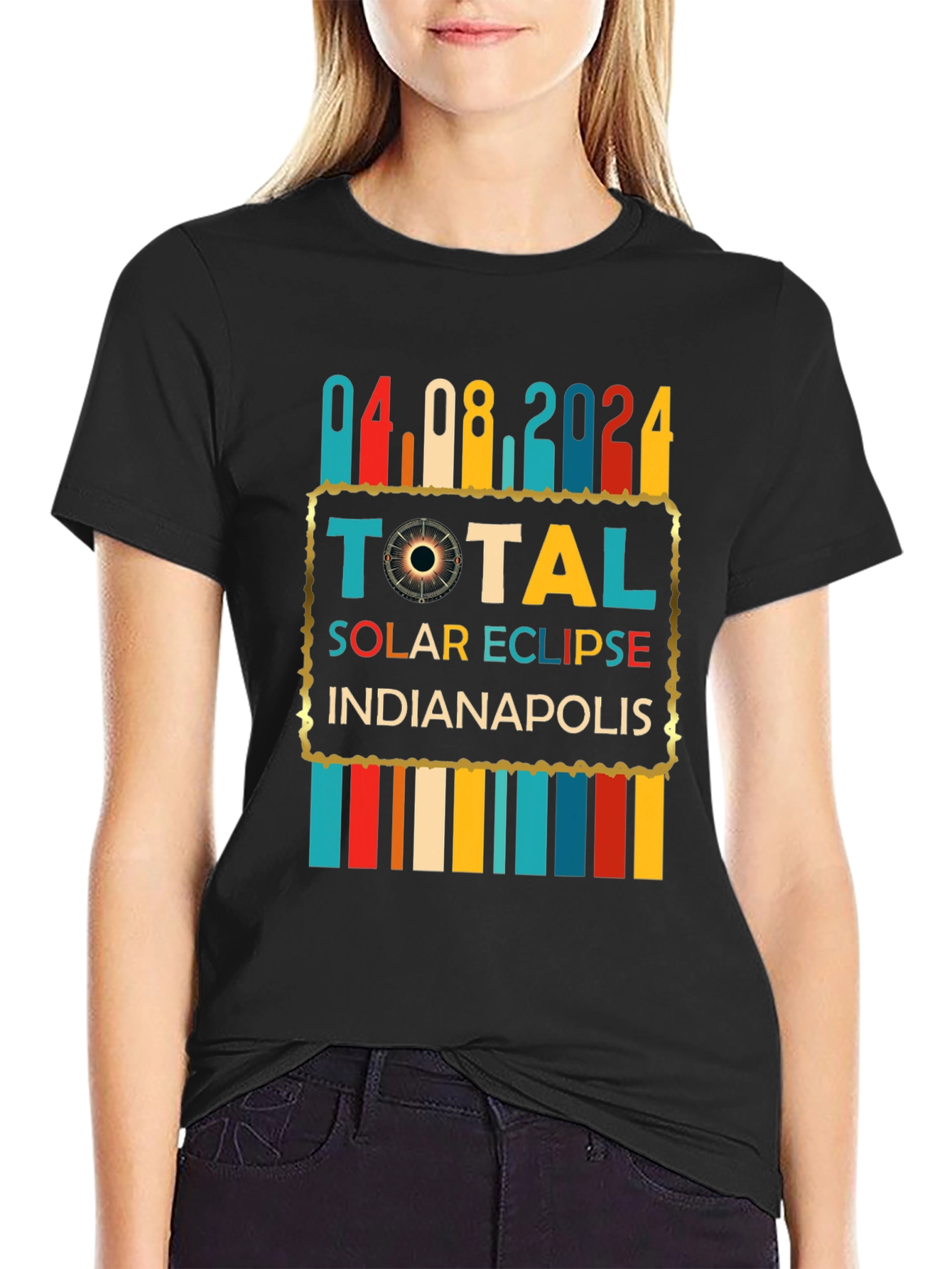 Total Solar Eclipse 04.08.2024 Indianapolis T-Shirt