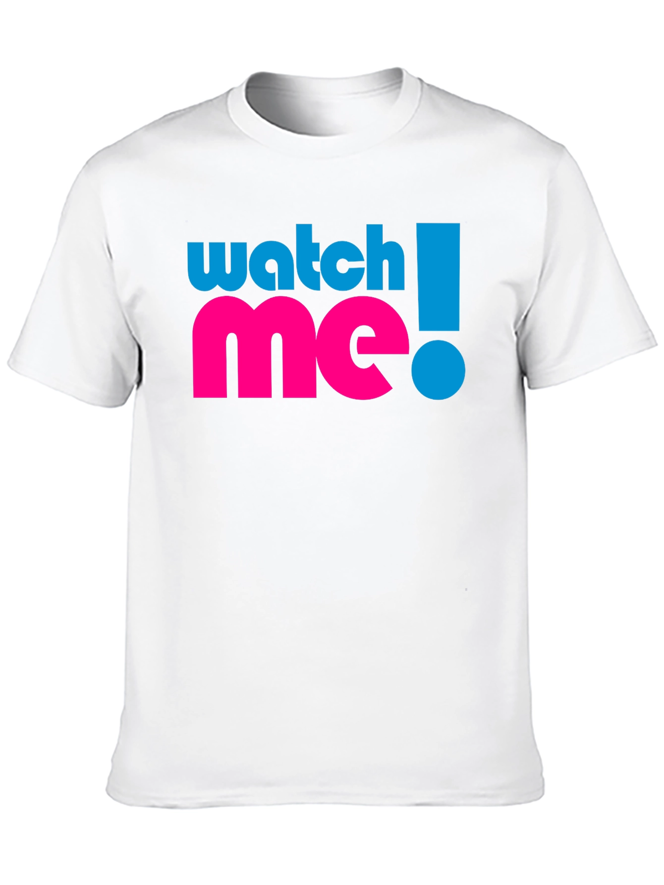Watch Me! Graphic Tee - Black