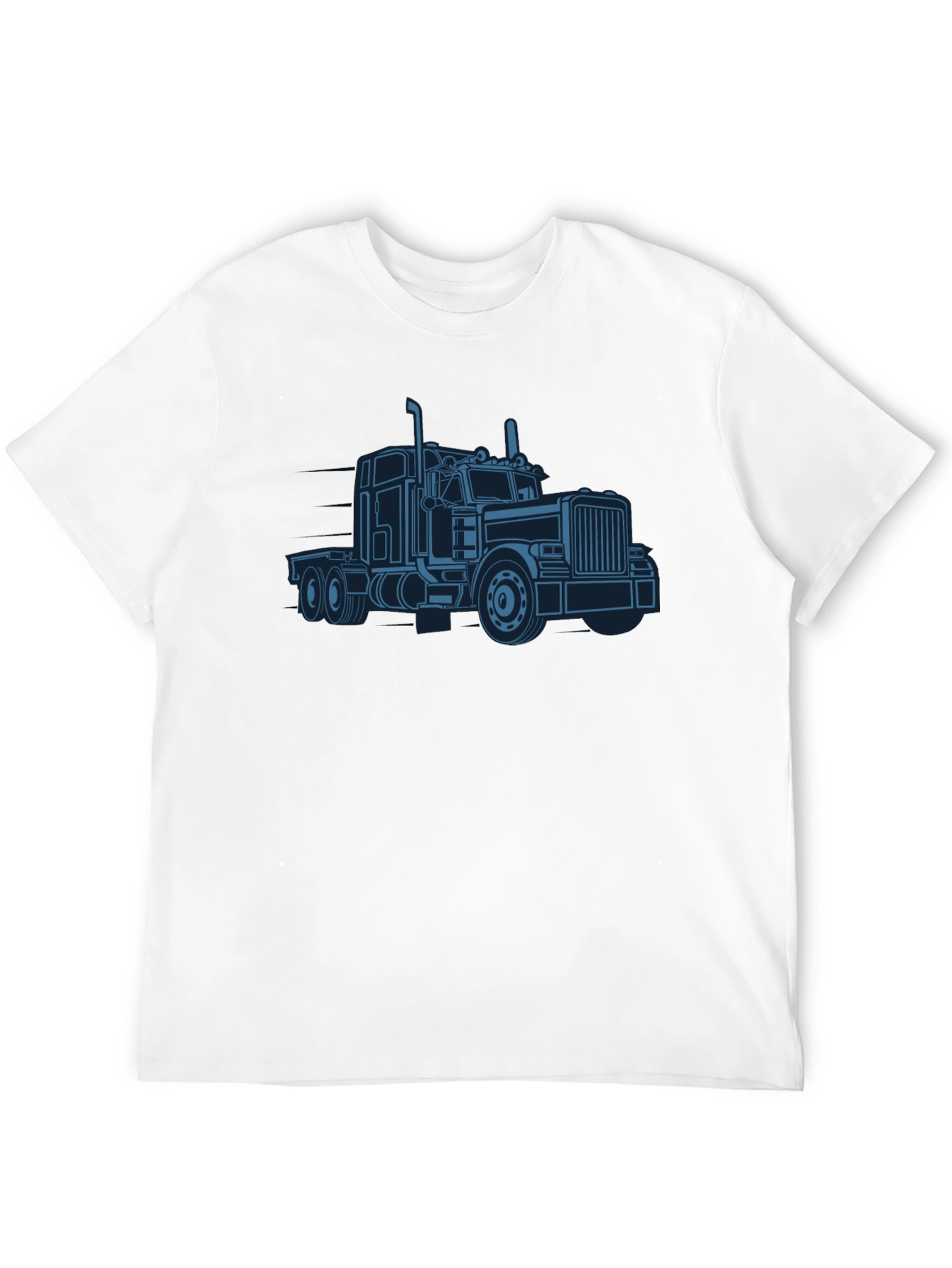 Trucker Graphic T-Shirt - Classic Big Rig Design
