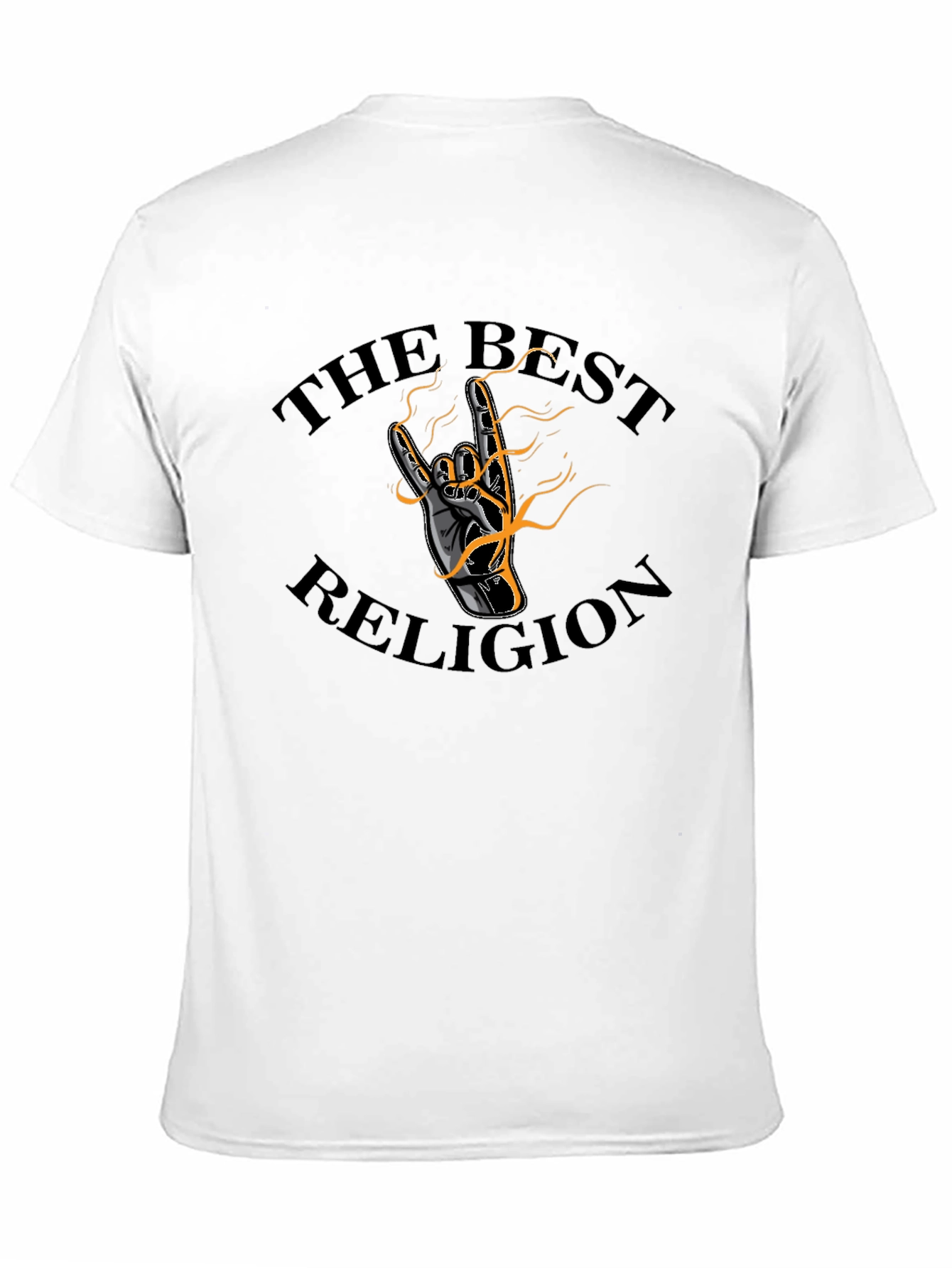 The Best Religion Graphic T-Shirt - Black