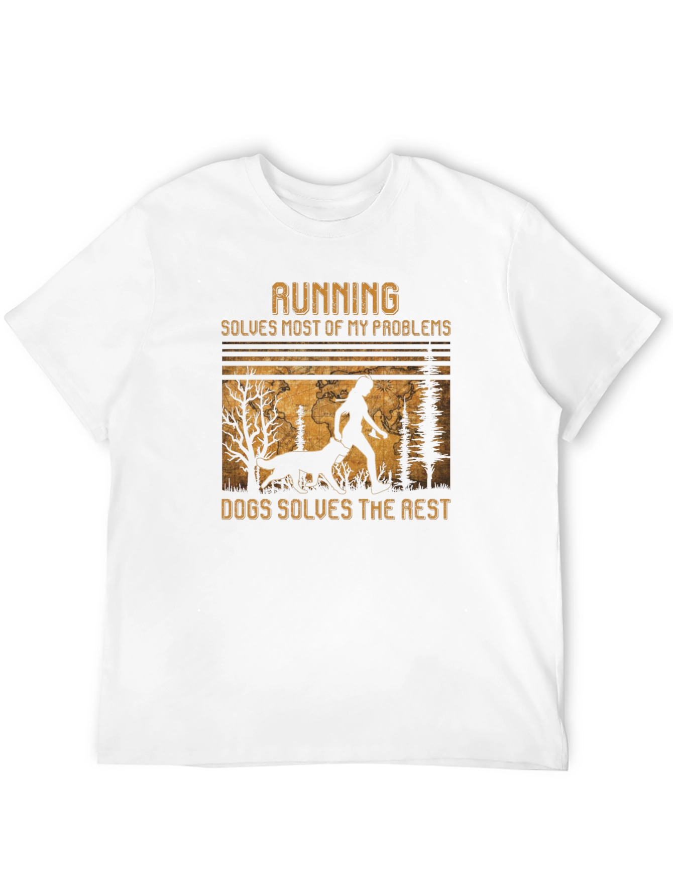 Running & Dogs Graphic Tee