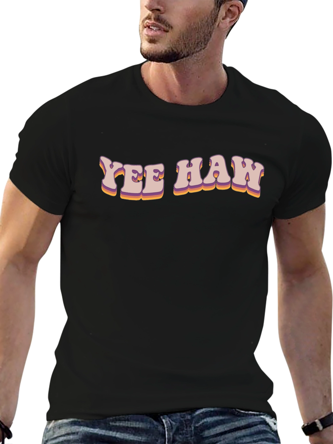 Yee Haw Retro Graphic Tee