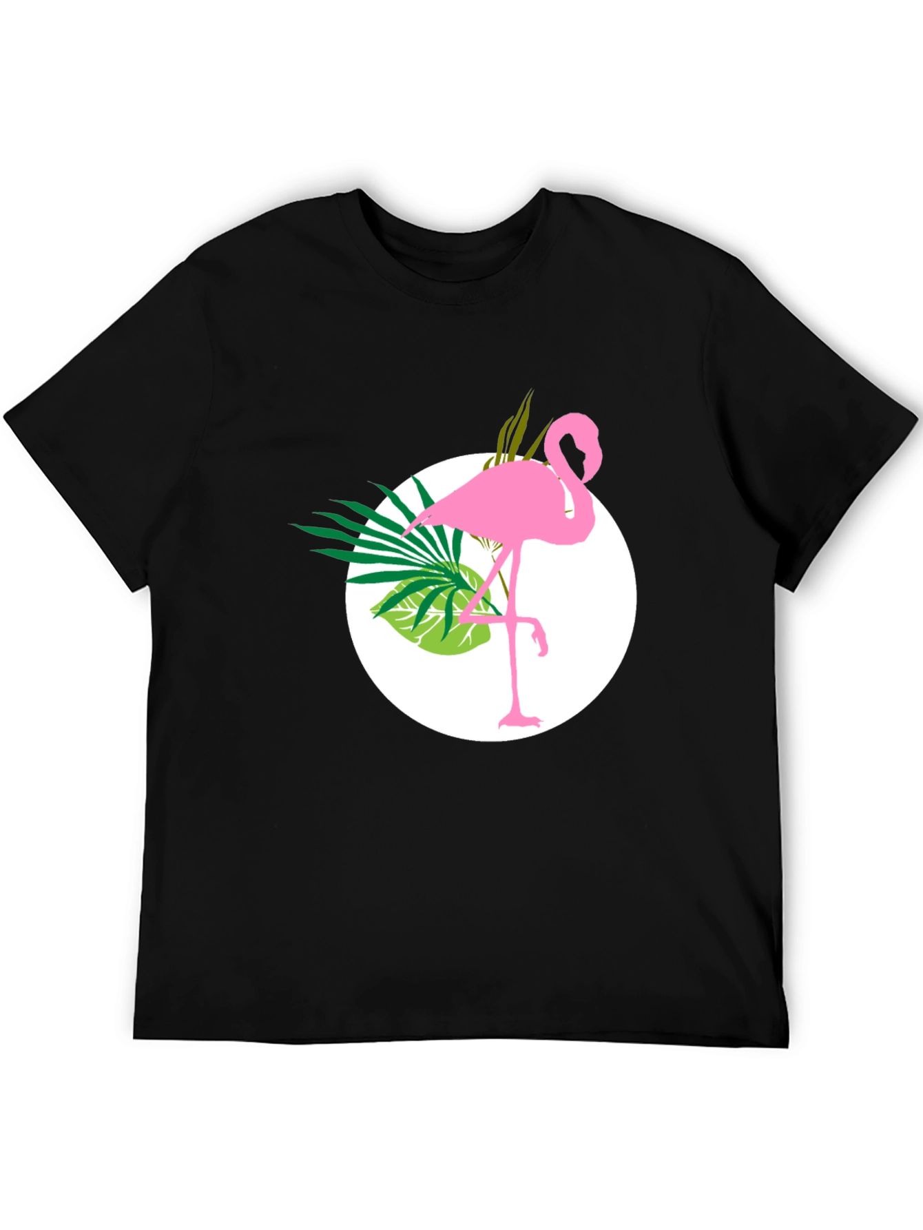 Tropical Flamingo Graphic Tee - Stylish & Unique