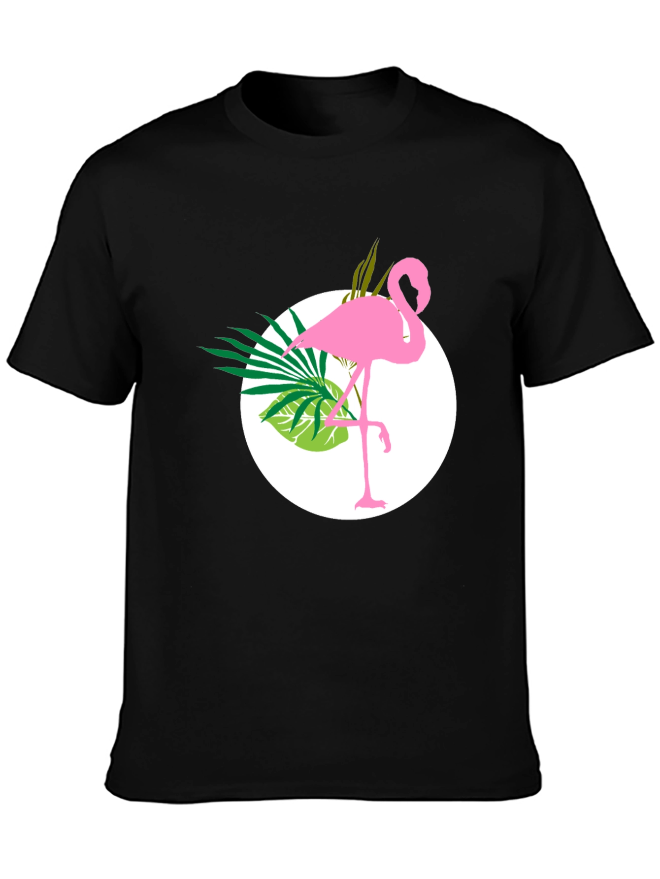 Tropical Flamingo Graphic Tee - Stylish & Unique