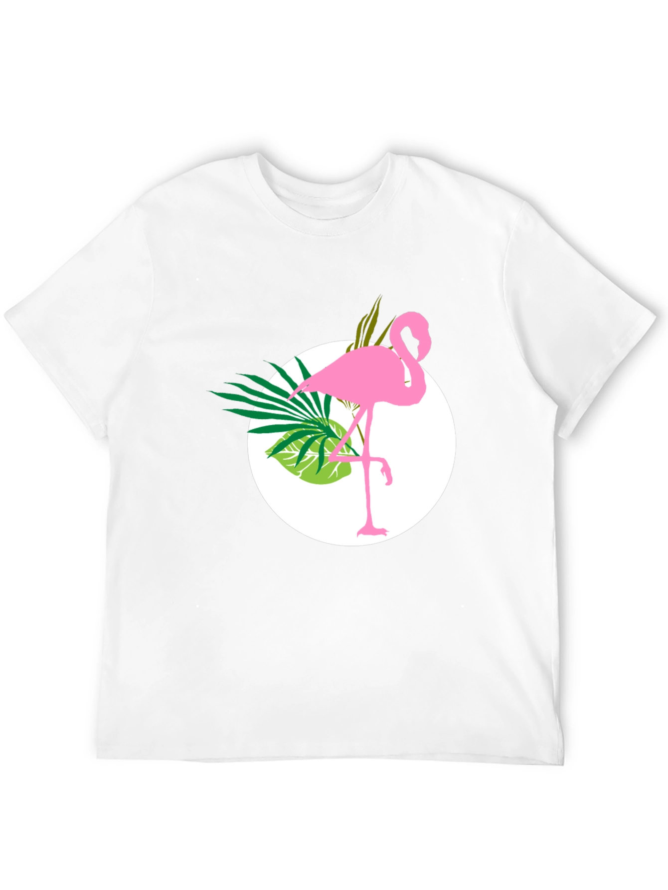 Tropical Flamingo Graphic Tee - Stylish & Unique