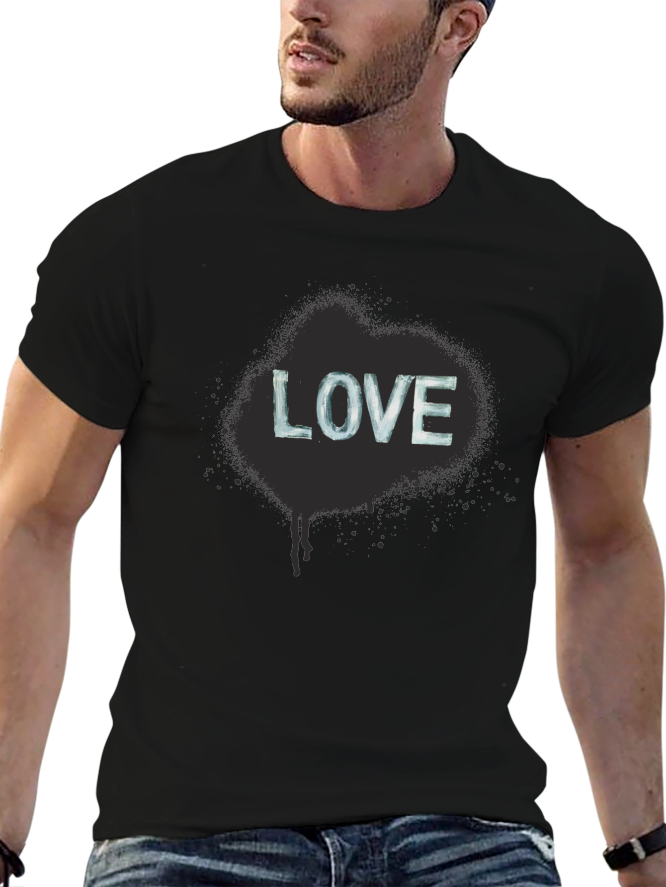 Love Graphic Tee - Black