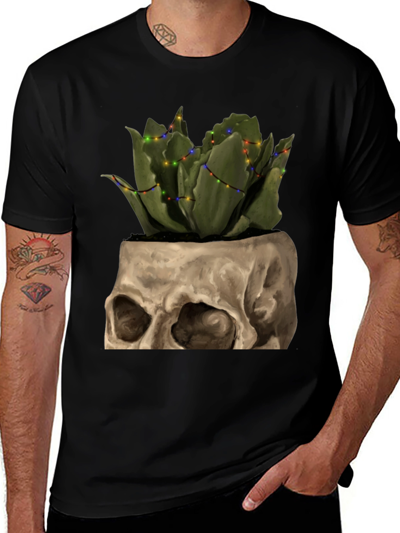 Skull Succulent Tee