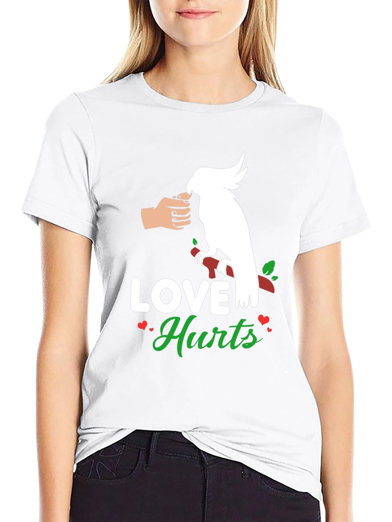 Love Hurts T-Shirt - Parrot Edition