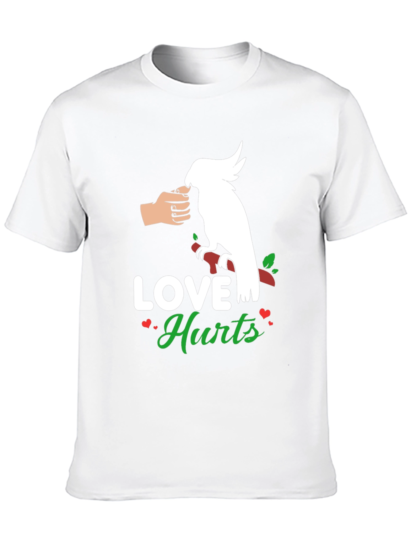Love Hurts T-Shirt - Parrot Edition