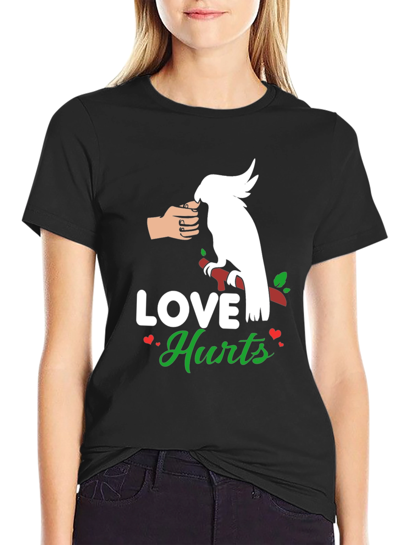 Love Hurts T-Shirt - Parrot Edition