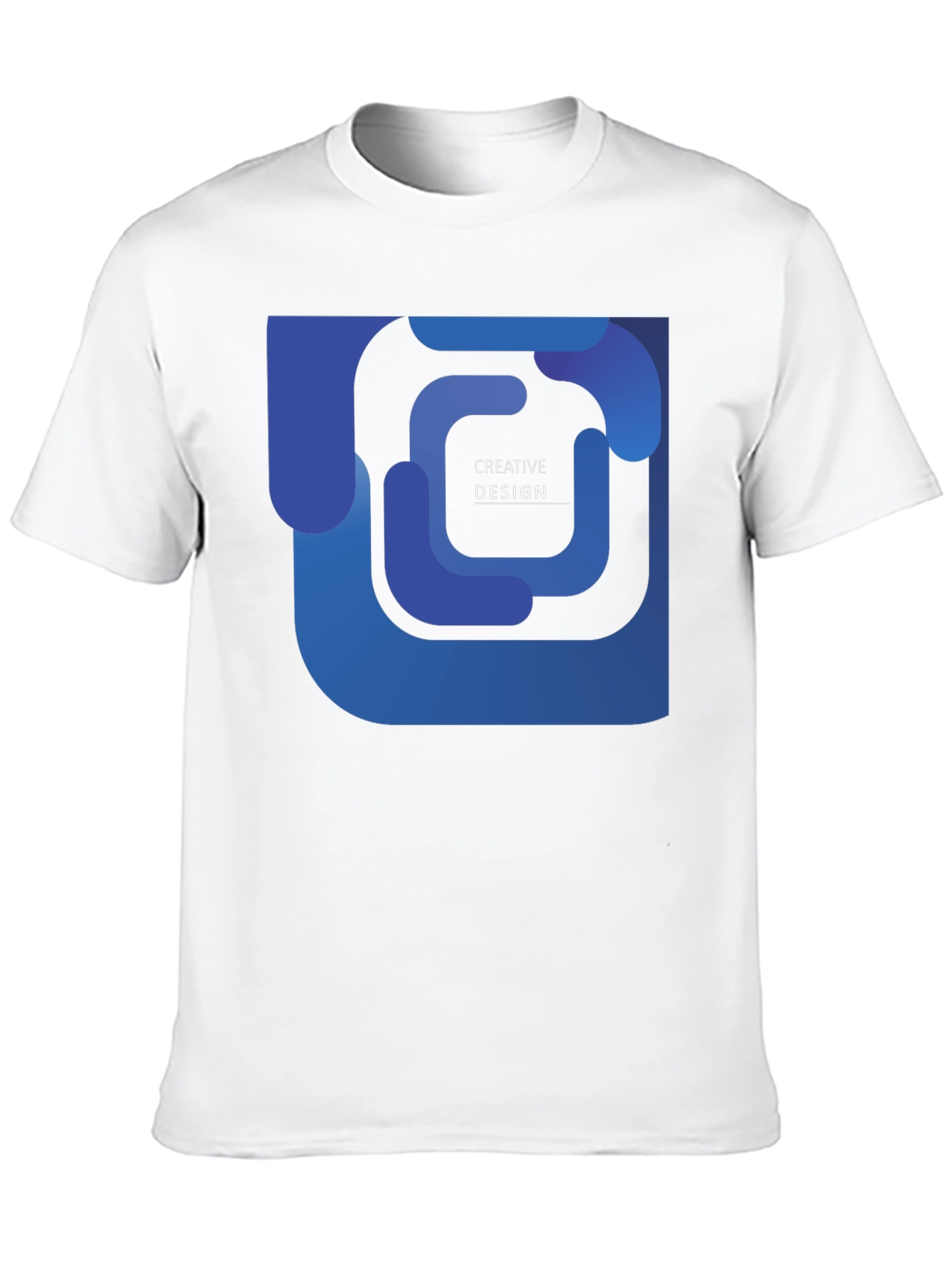 Creative Design Black T-Shirt
