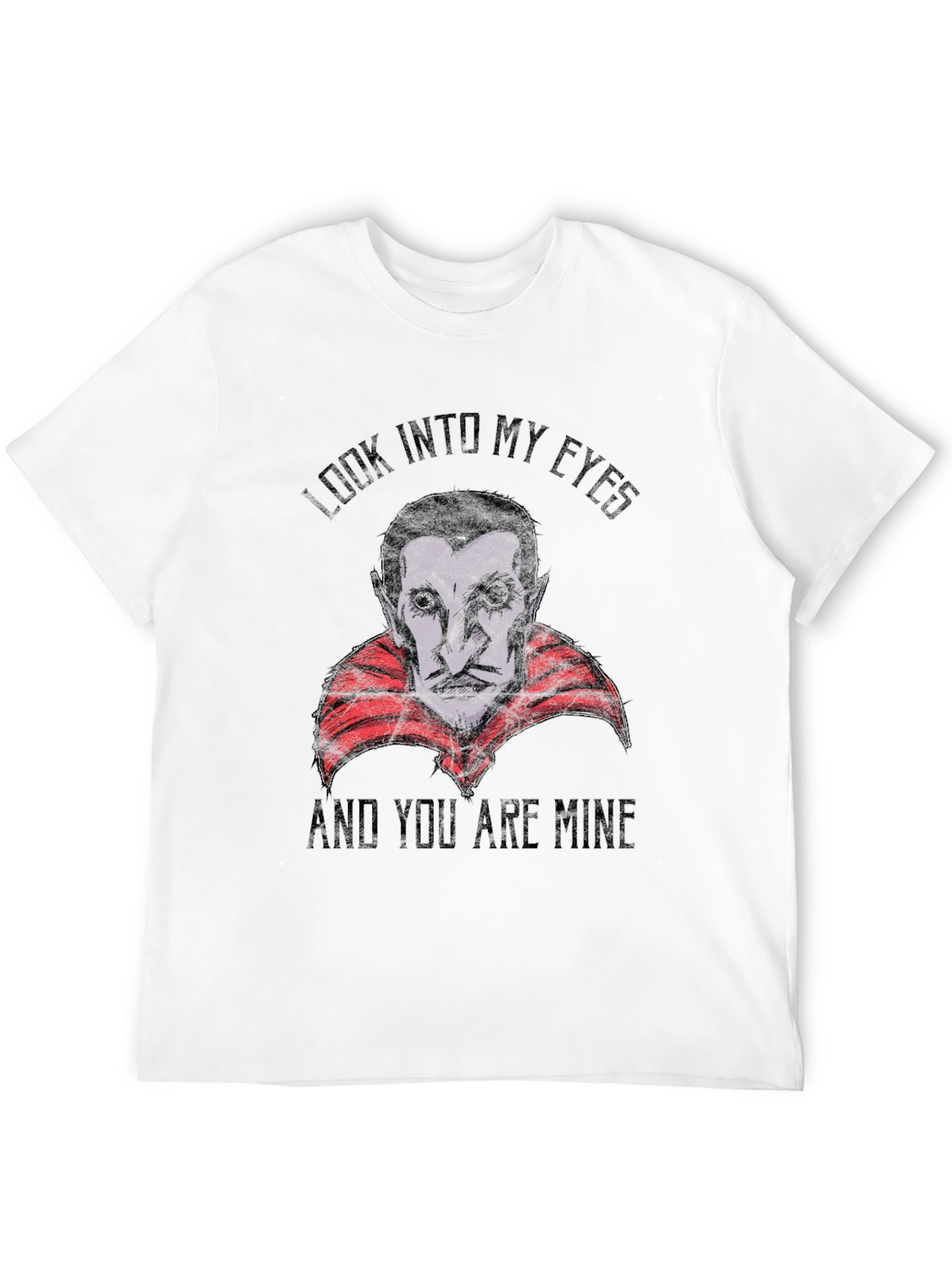 Vampire Graphic T-Shirt - Look Into My Eyes