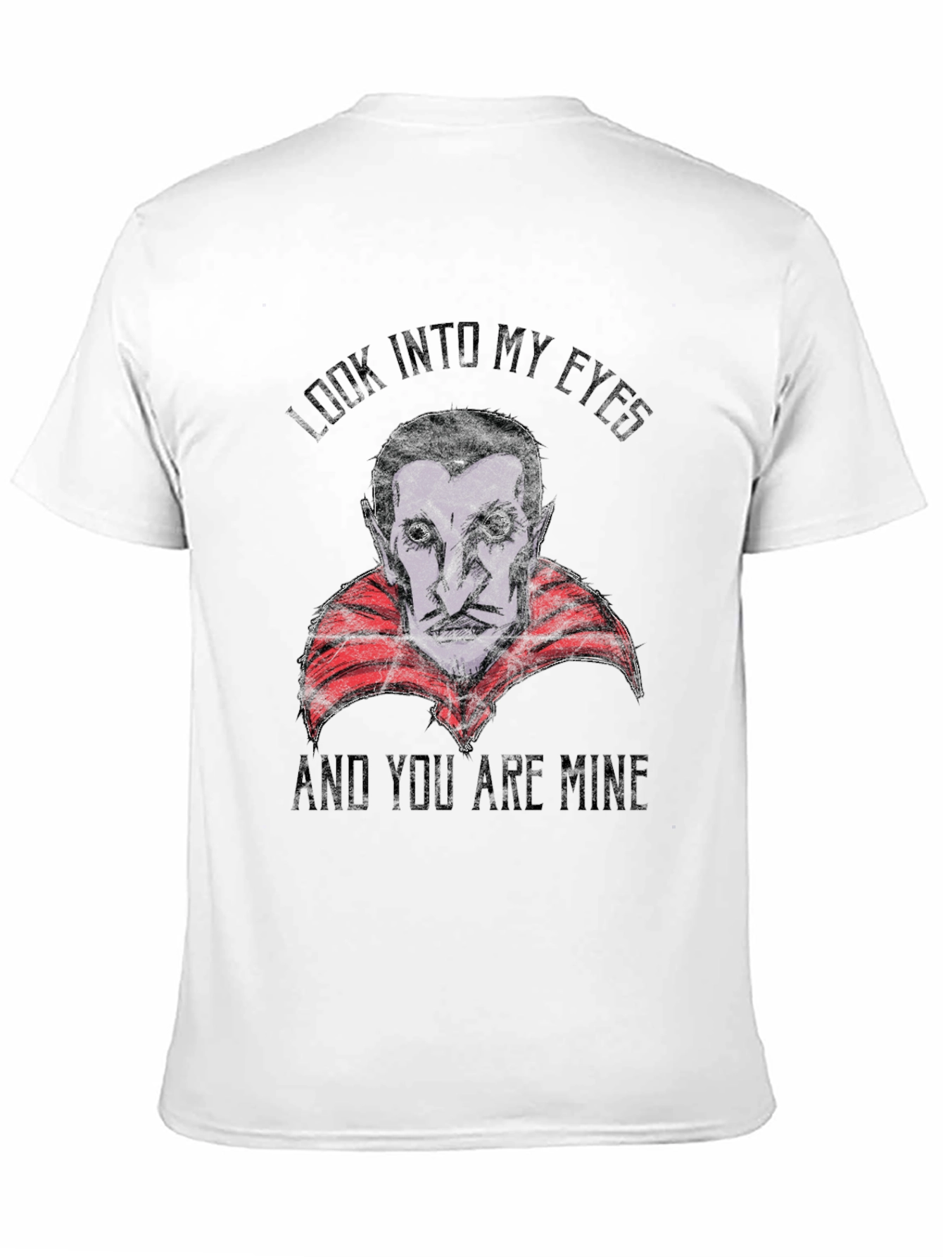 Vampire Graphic T-Shirt - Look Into My Eyes