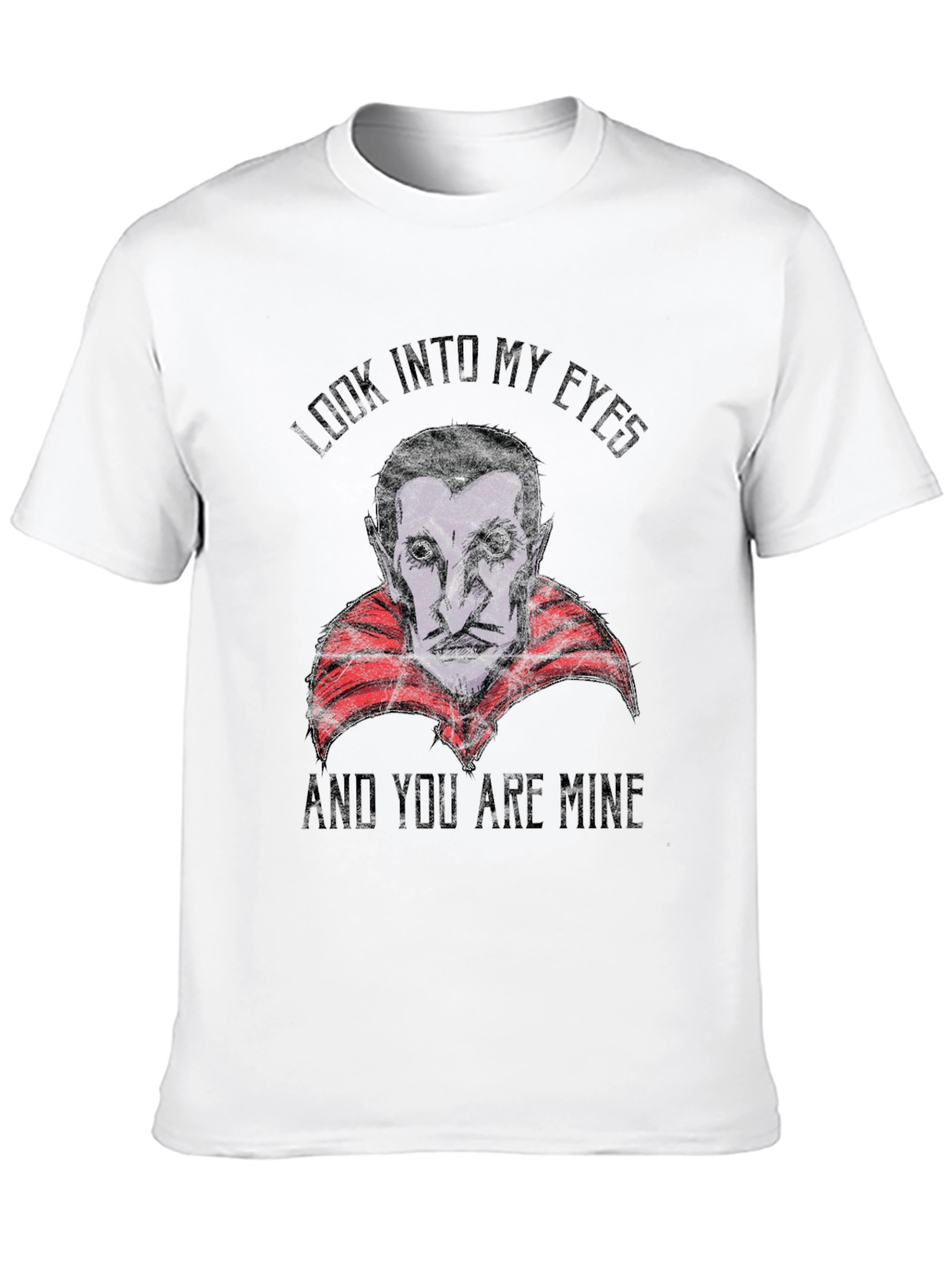 Vampire Graphic T-Shirt - Look Into My Eyes