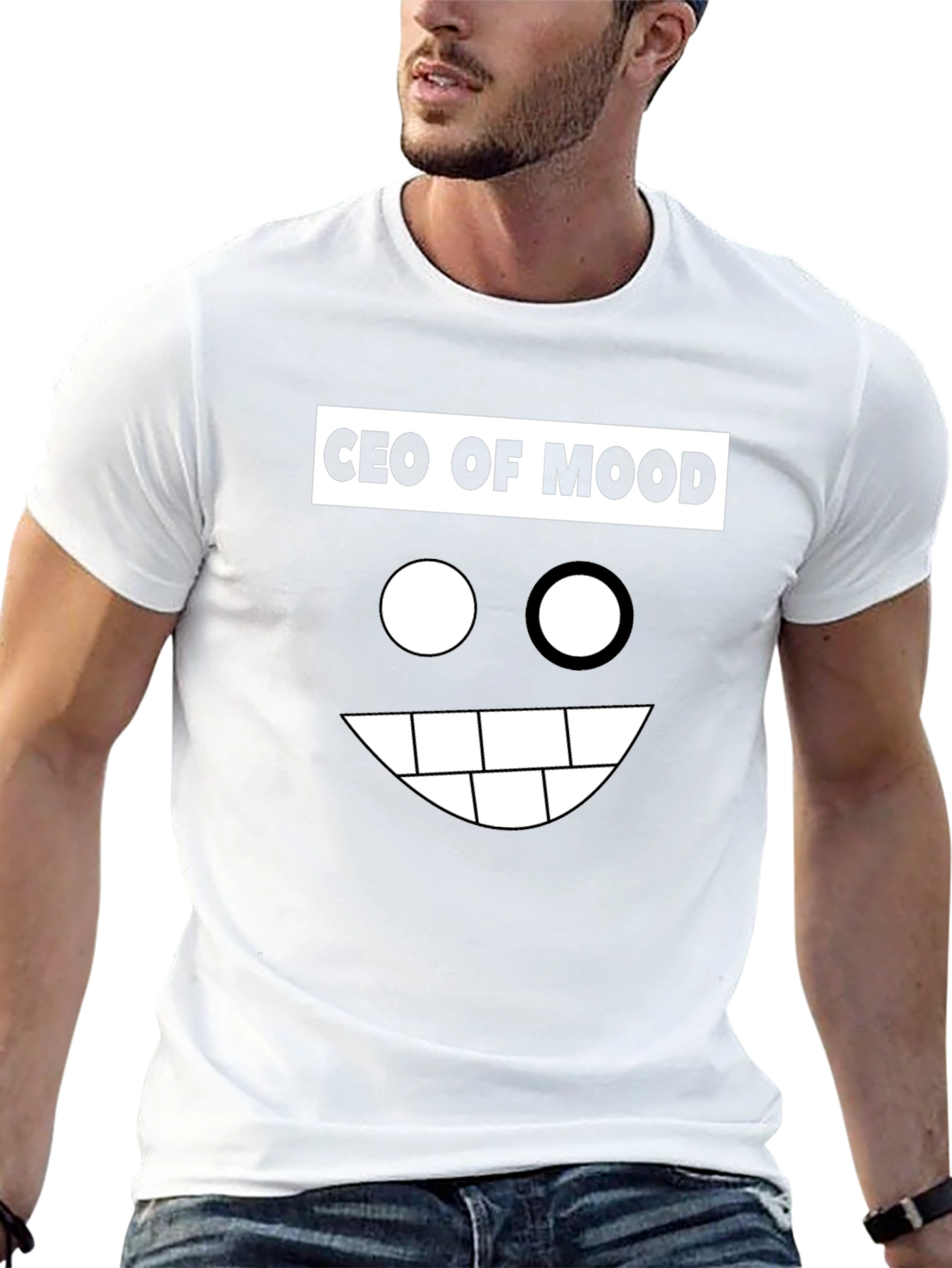 CEO of Mood Black Graphic Tee