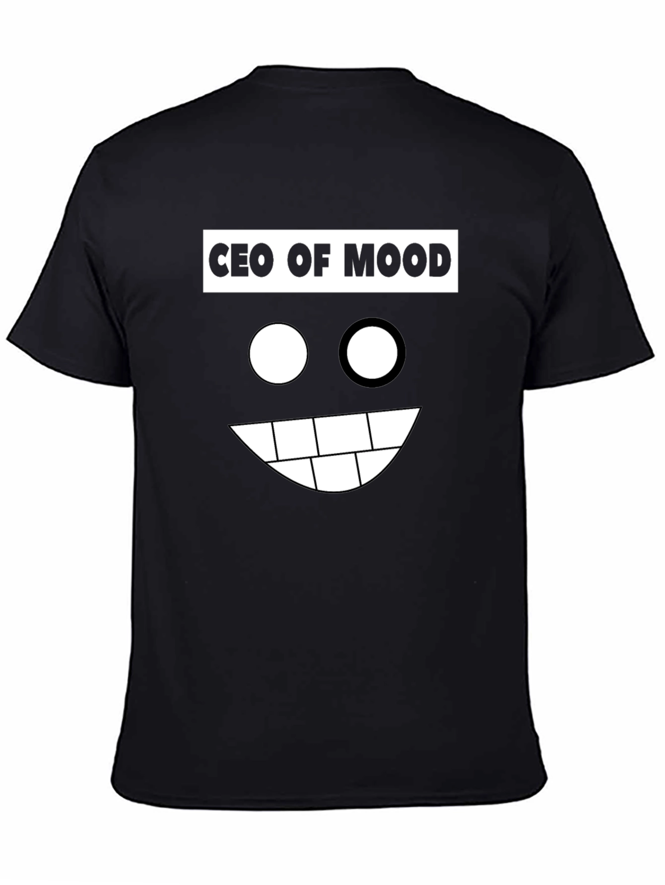 CEO of Mood Black Graphic Tee