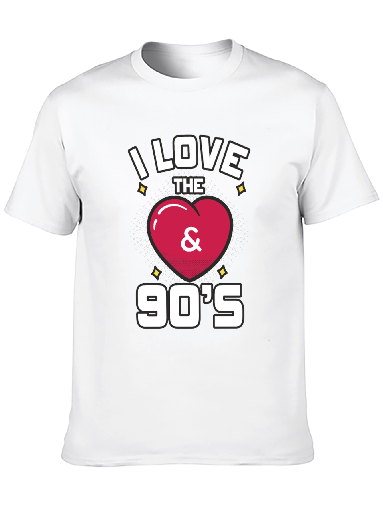 I Love the 90s Retro Graphic T-Shirt