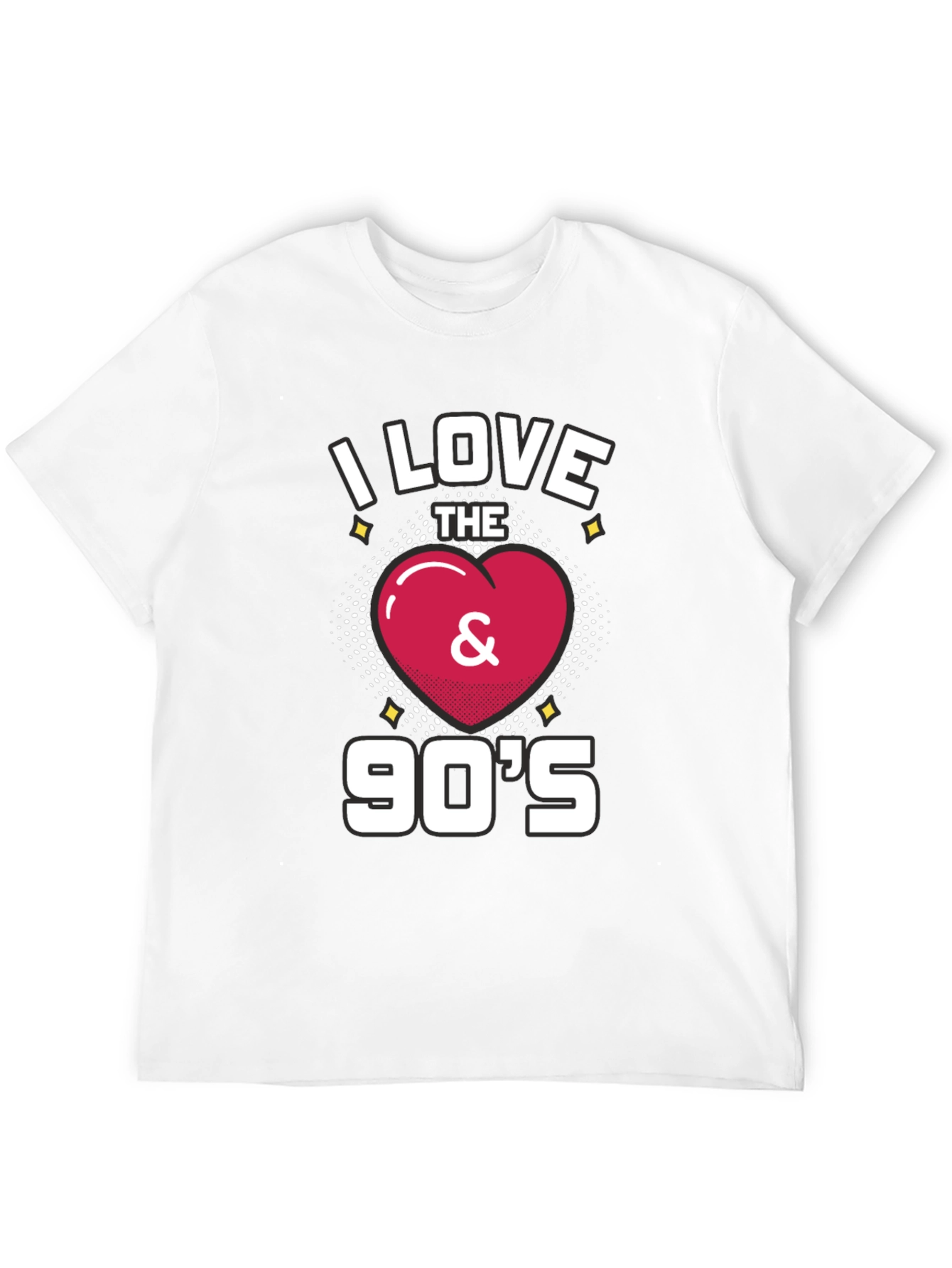 I Love the 90s Retro Graphic T-Shirt