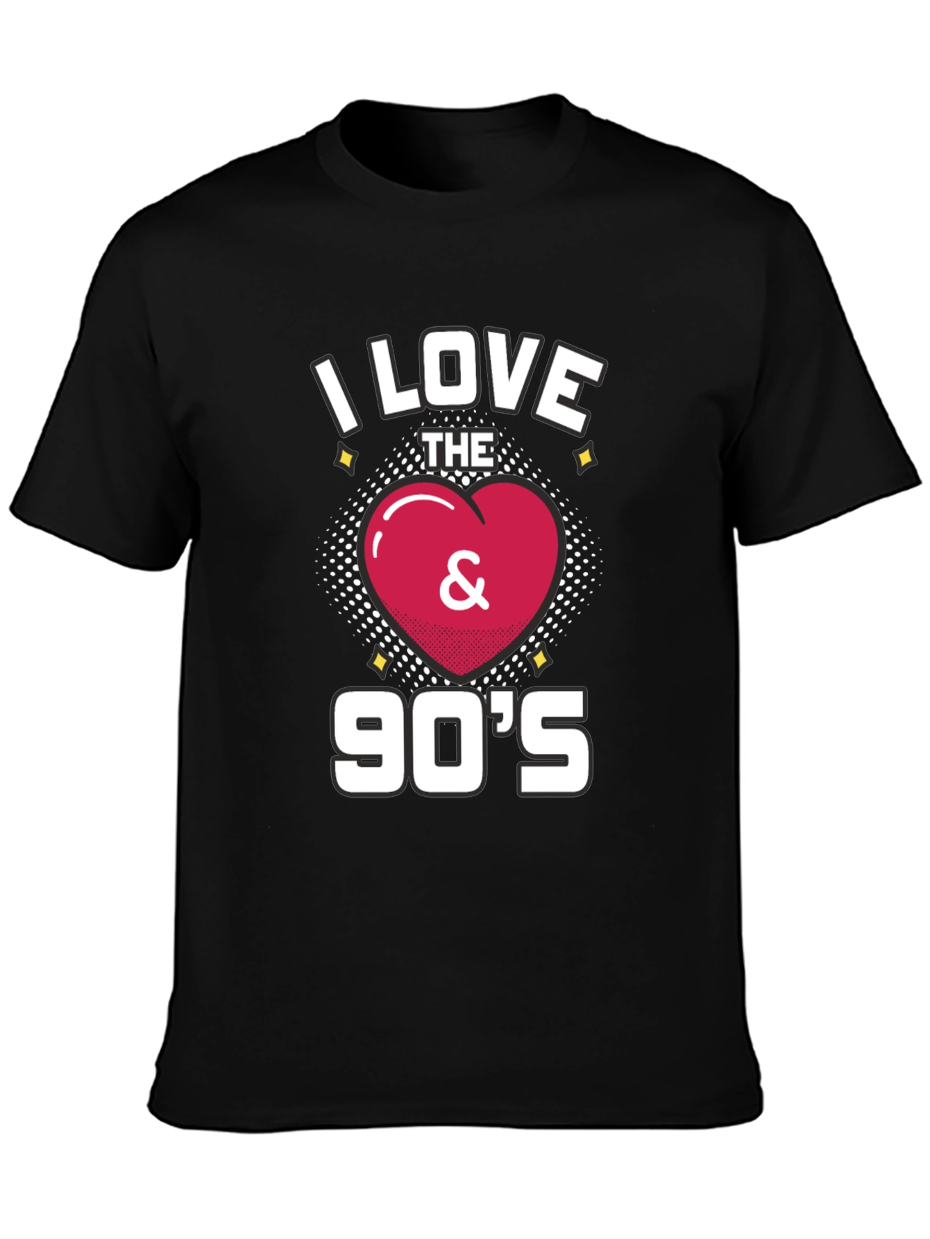 I Love the 90s Retro Graphic T-Shirt