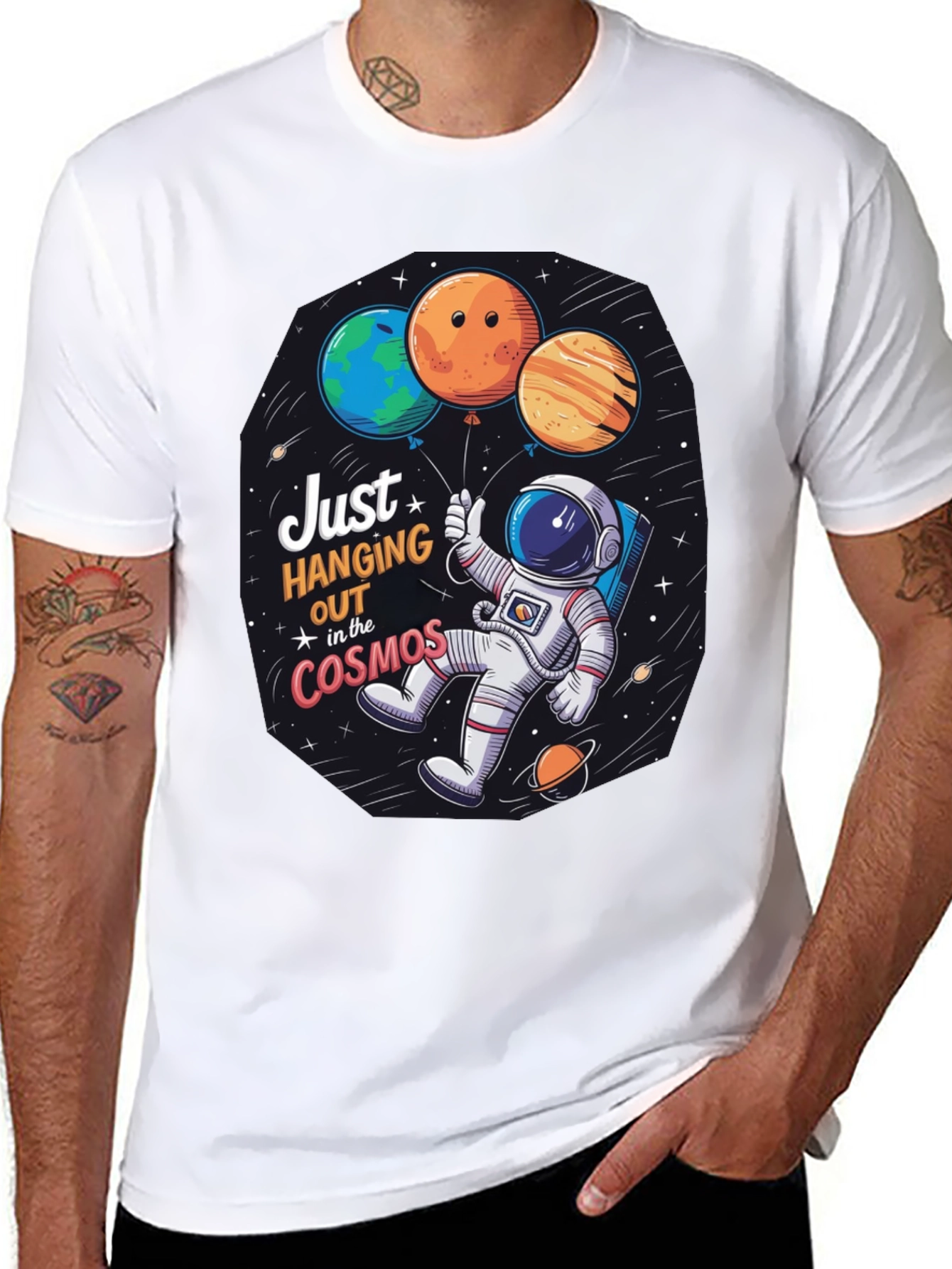 Cosmos Astronaut Graphic Tee