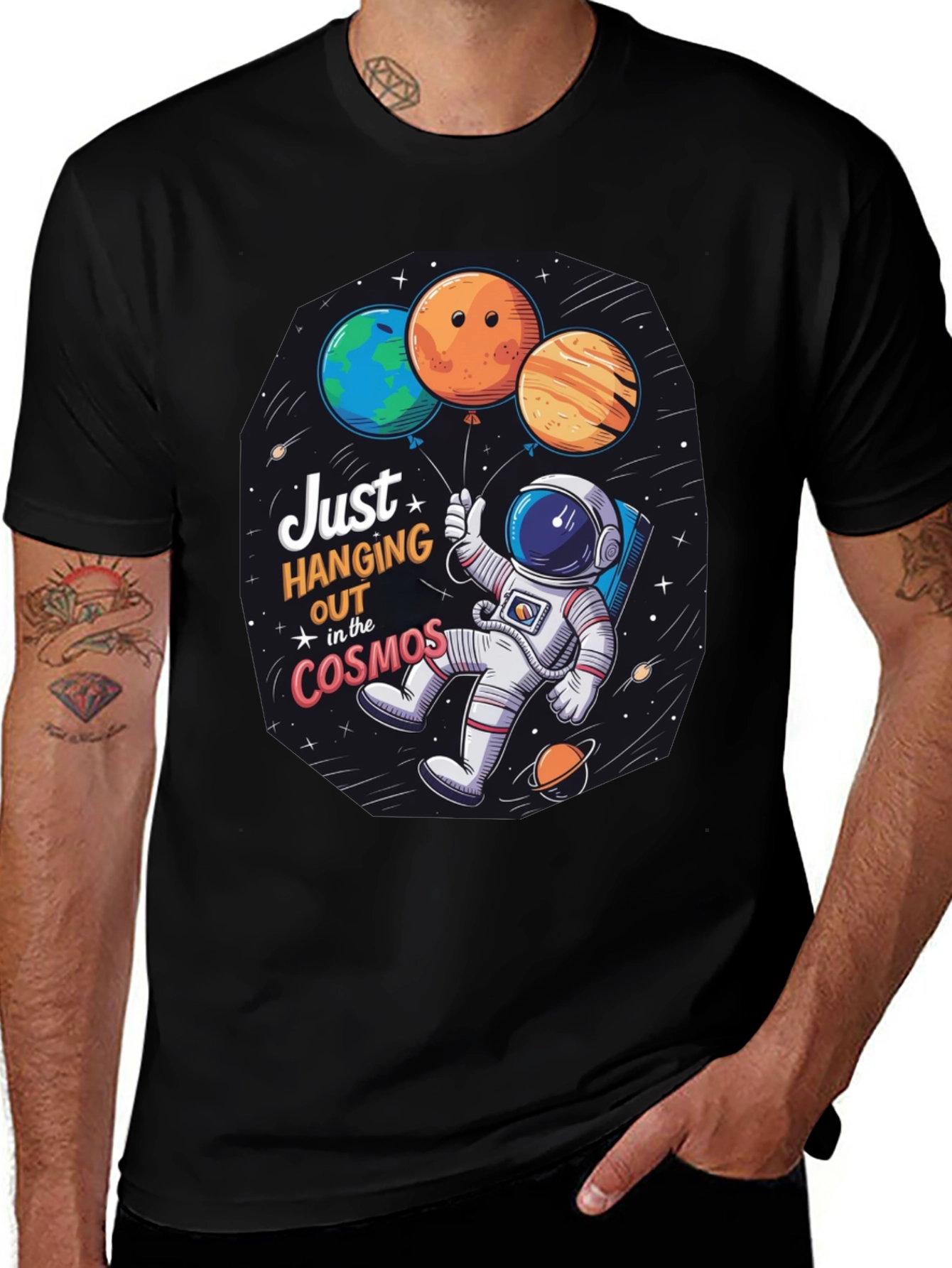 Cosmos Astronaut Graphic Tee