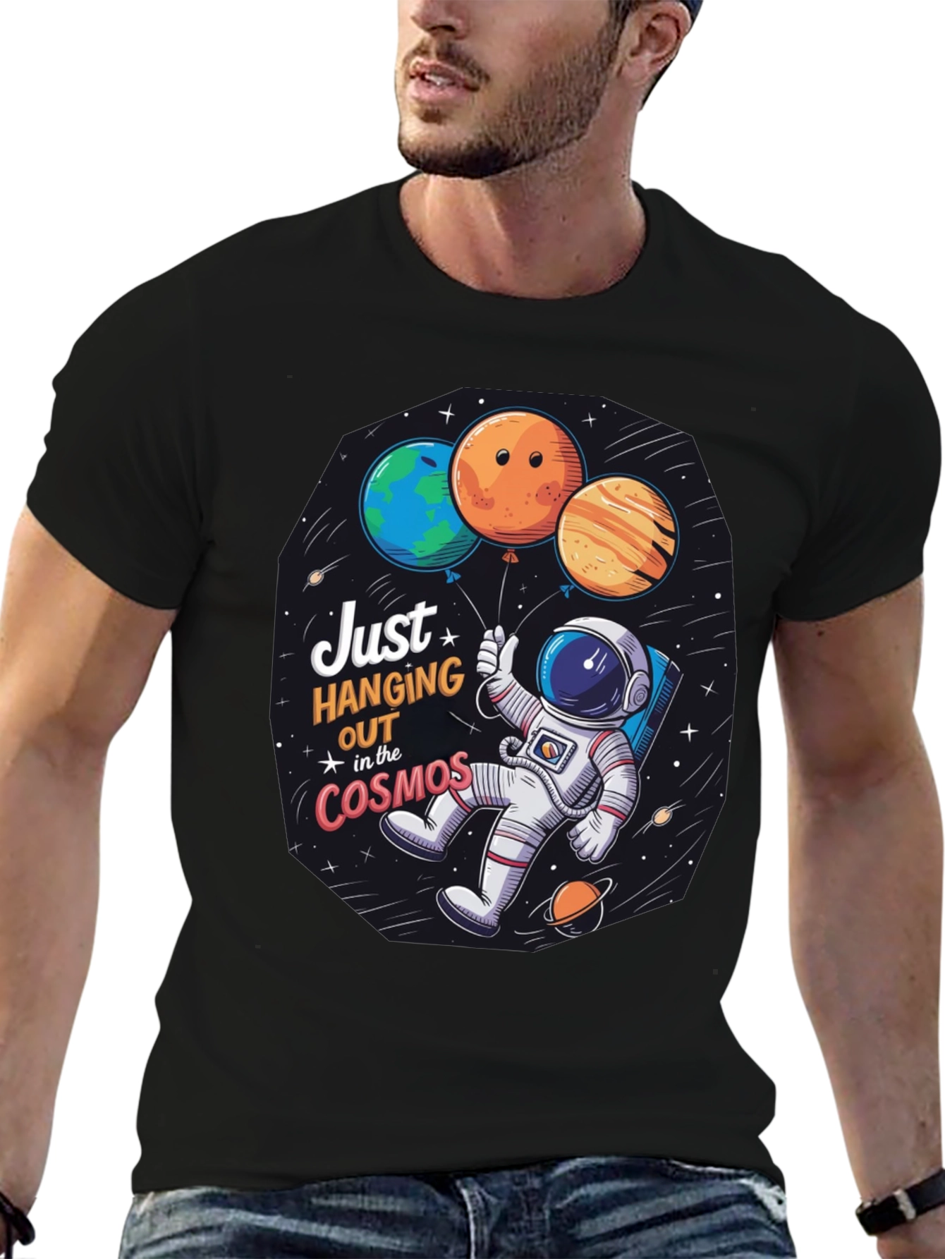 Cosmos Astronaut Graphic Tee