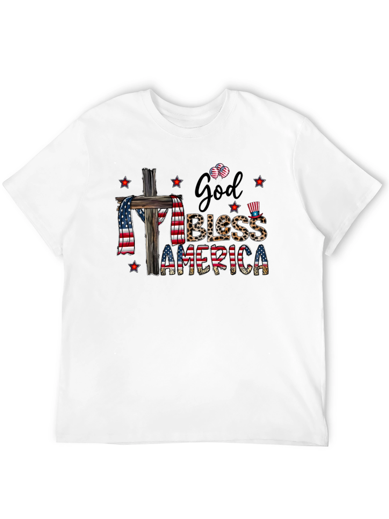 God Bless America Patriotic T-Shirt