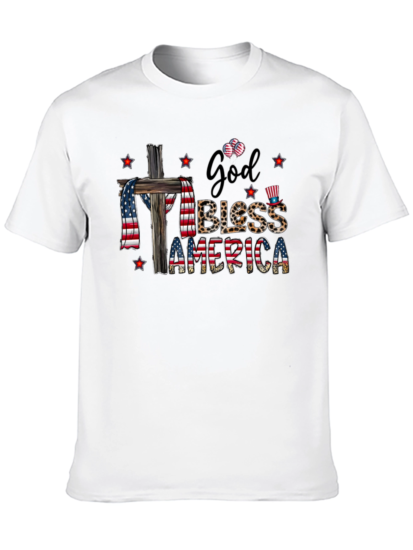 God Bless America Patriotic T-Shirt