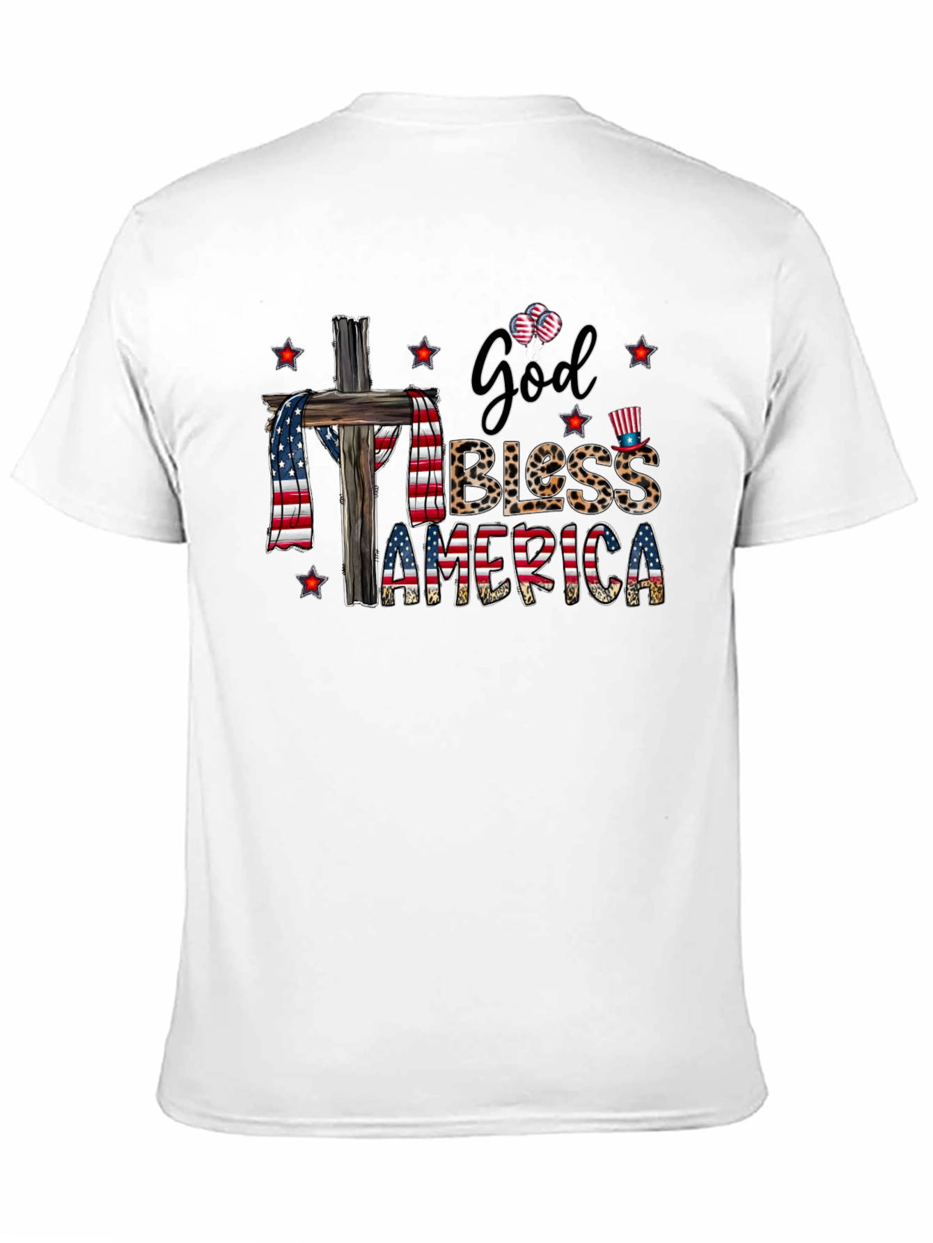 God Bless America Patriotic T-Shirt