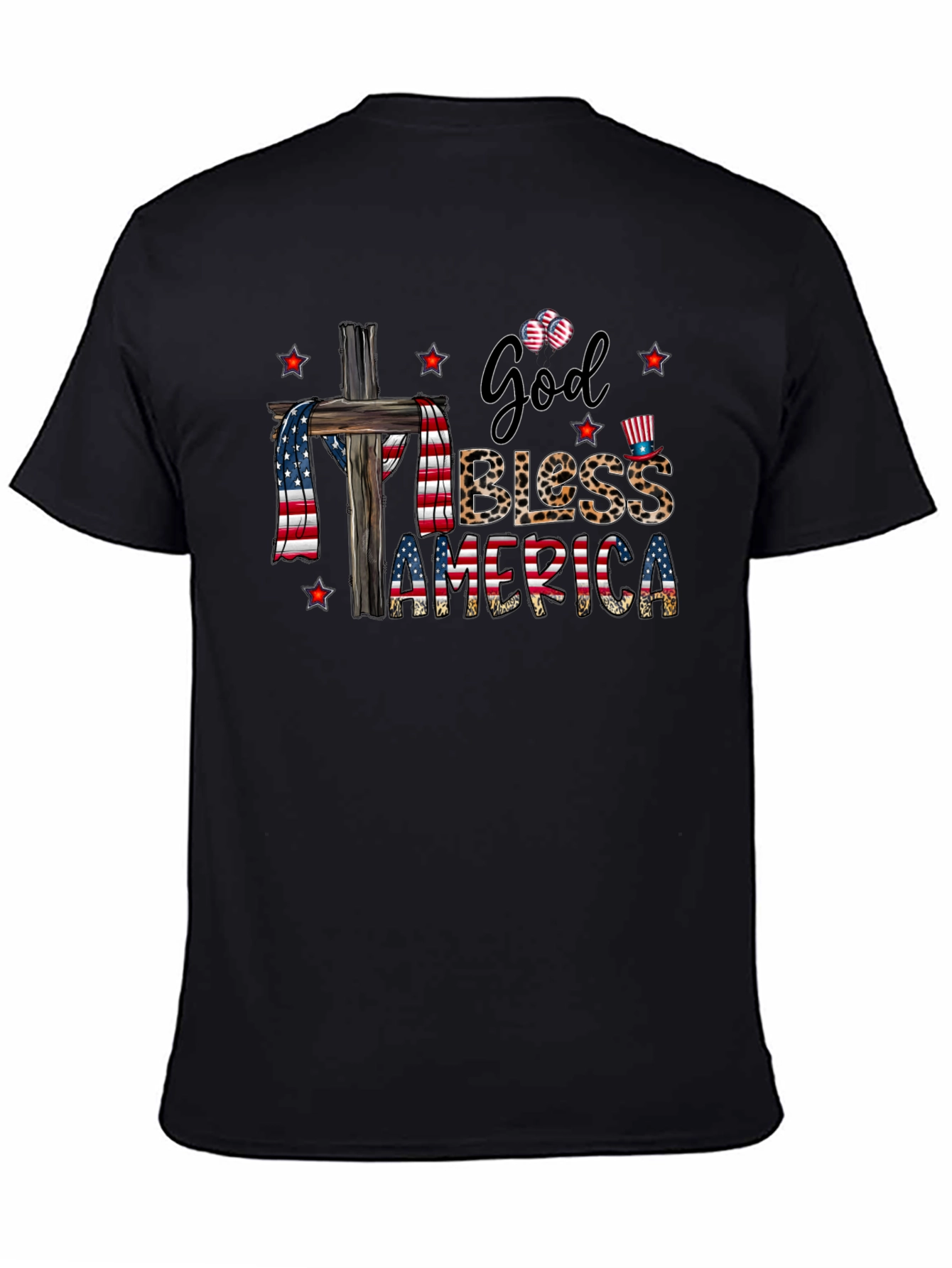 God Bless America Patriotic T-Shirt