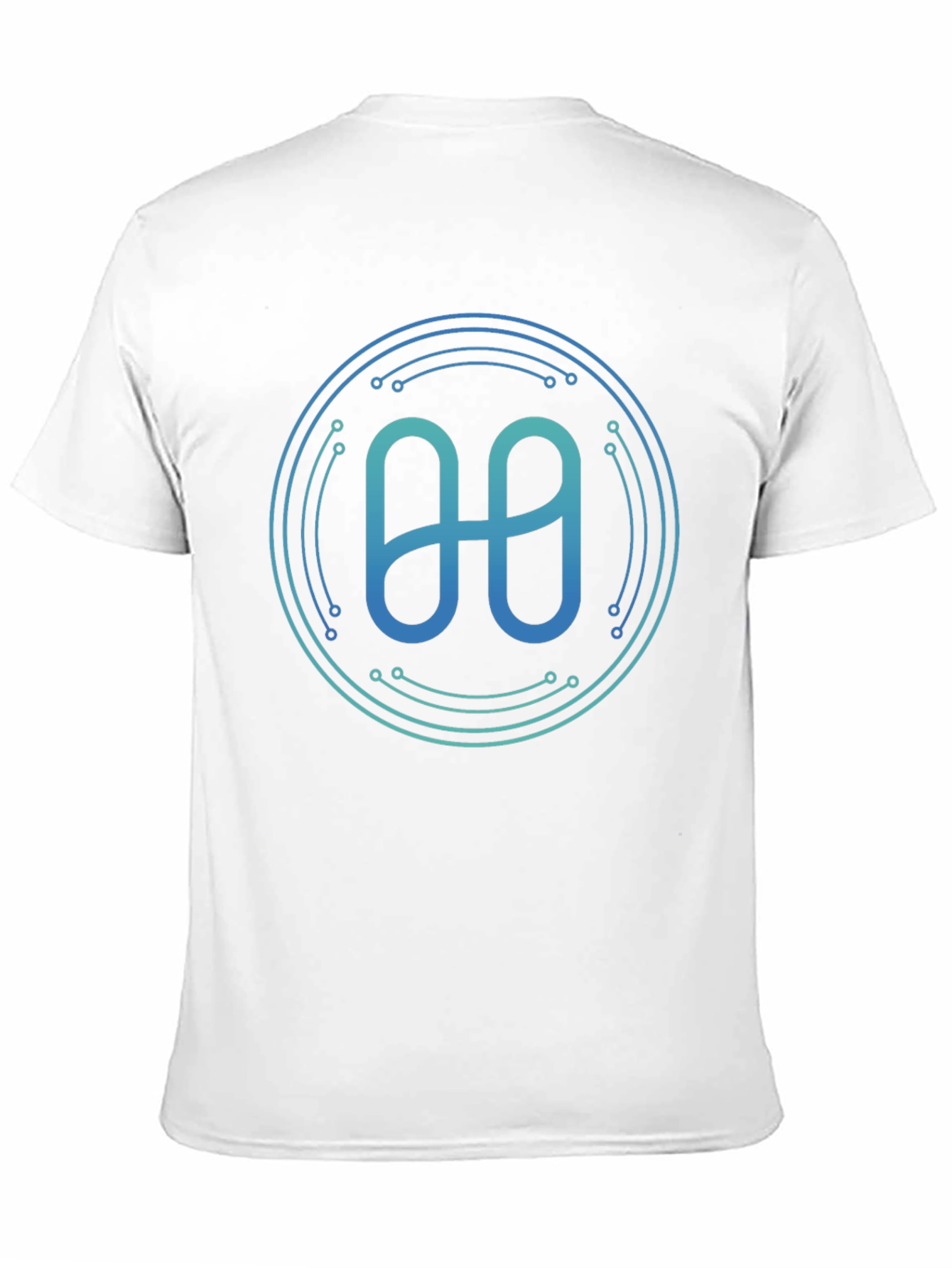 Modern Crypto T-Shirt - Tech Circuit Design