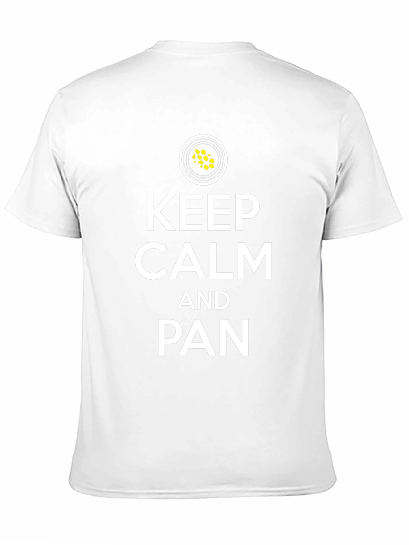 Keep Calm and Pan Black T-Shirt