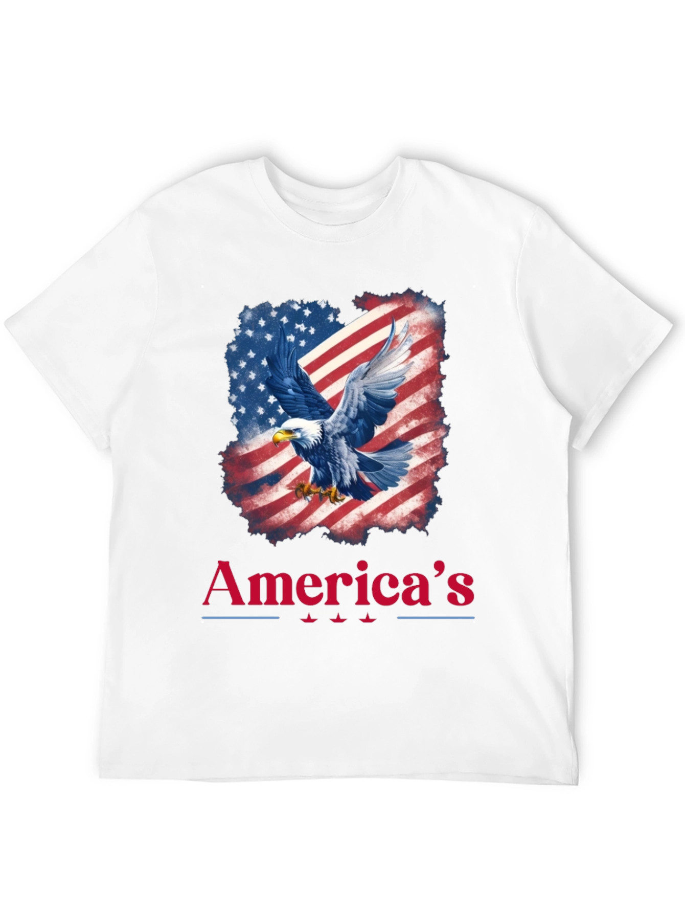 Americas Eagle Patriotic Graphic Tee
