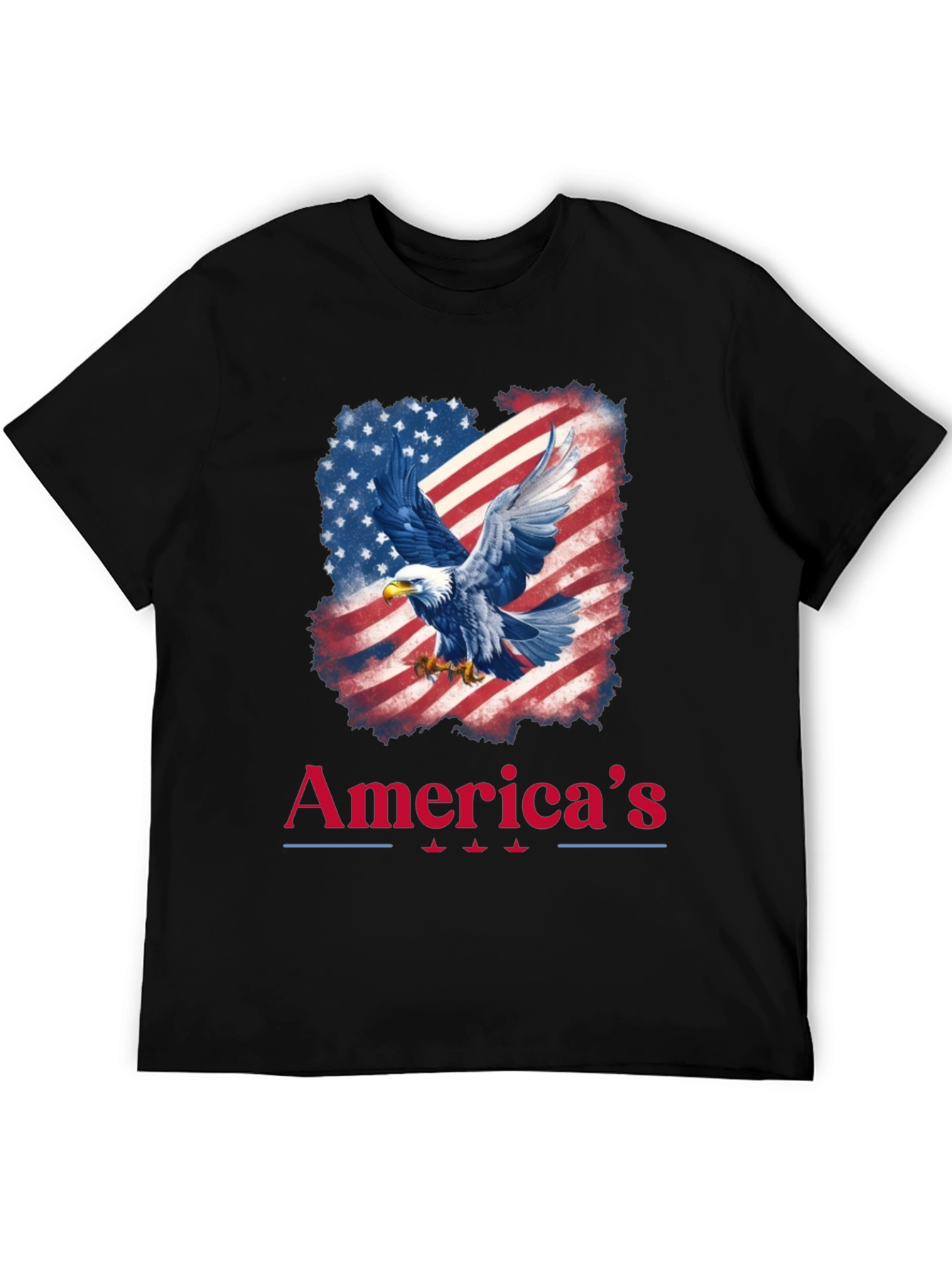 Americas Eagle Patriotic Graphic Tee