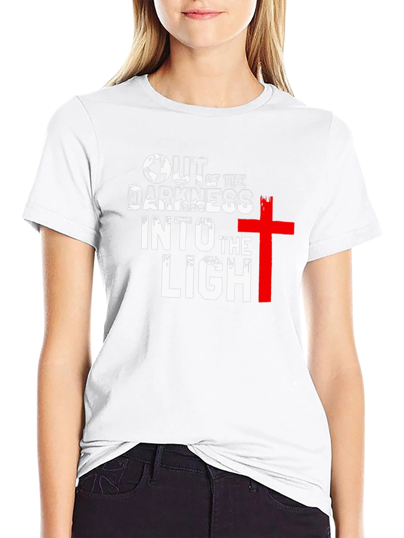 Out of Darkness Into the Light Graphic Tee