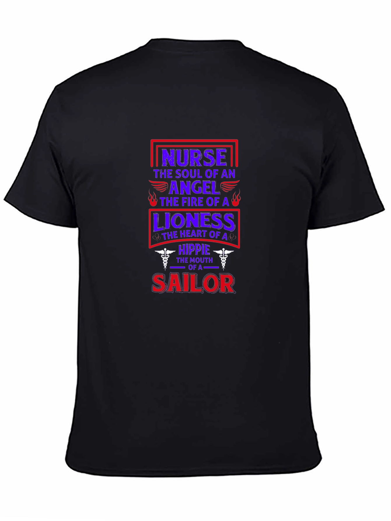 Nurse Angel Lioness Sailor T-Shirt