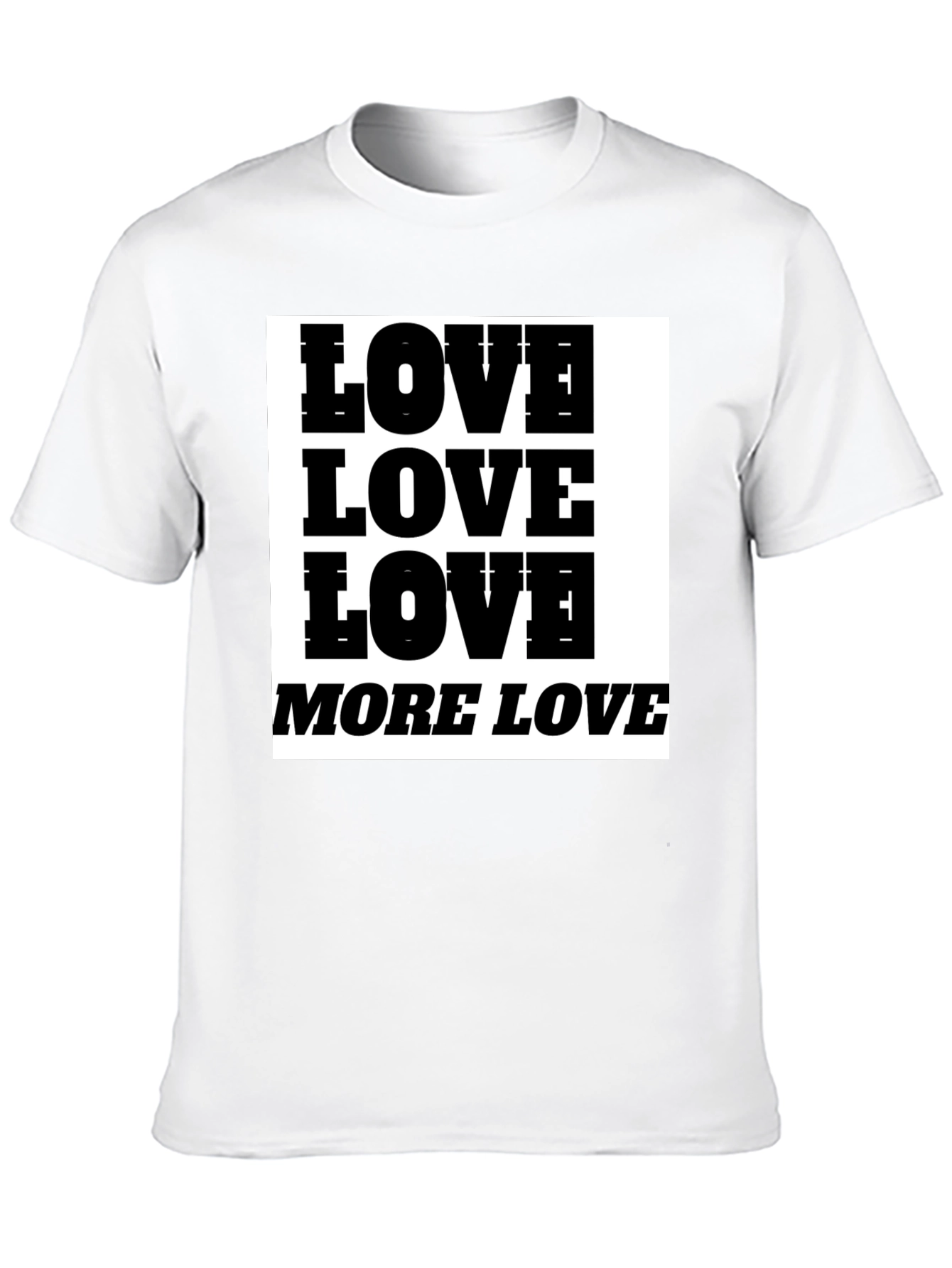 Love More Love Graphic Tee