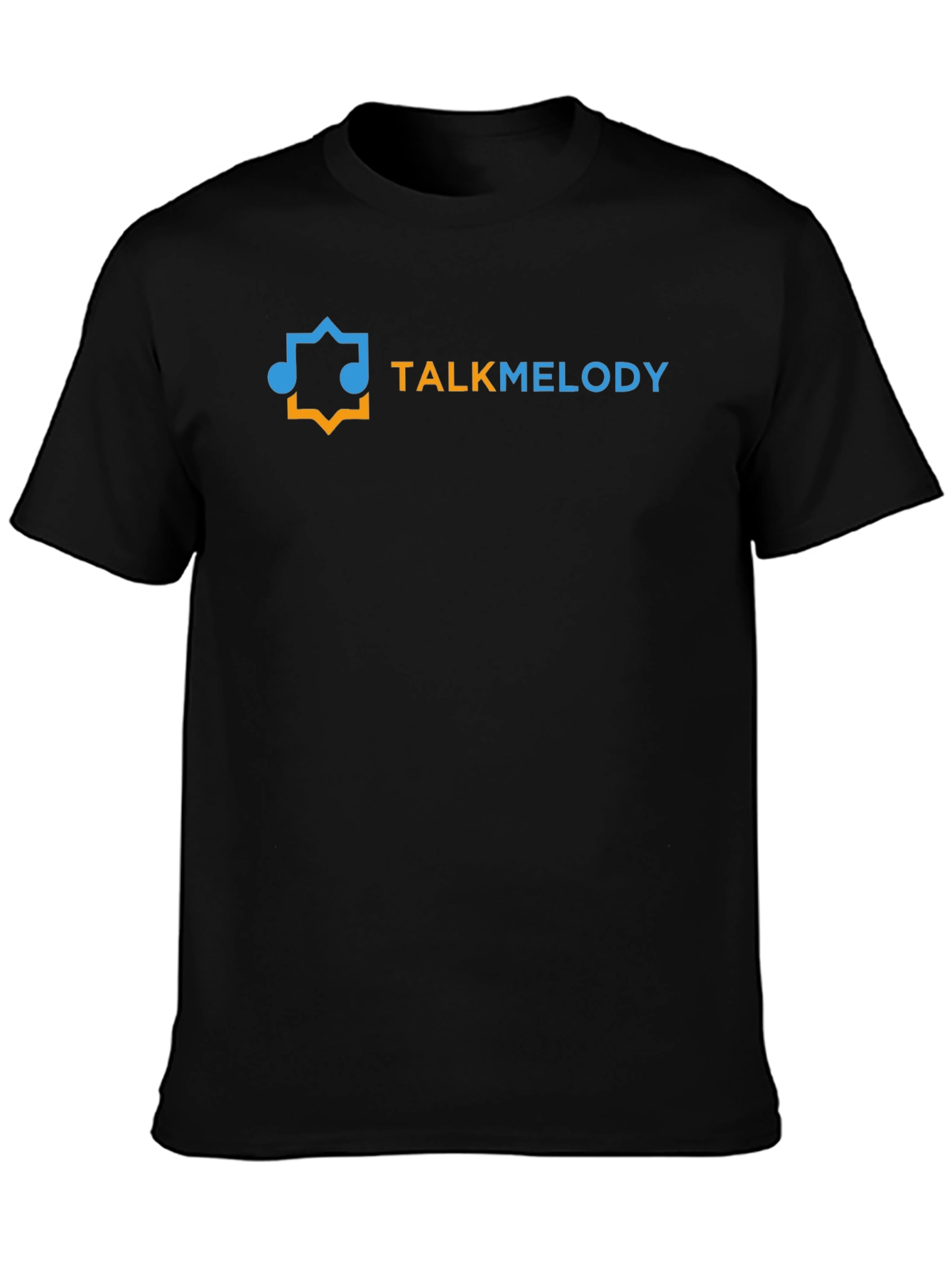 Talk Melody Black T-Shirt