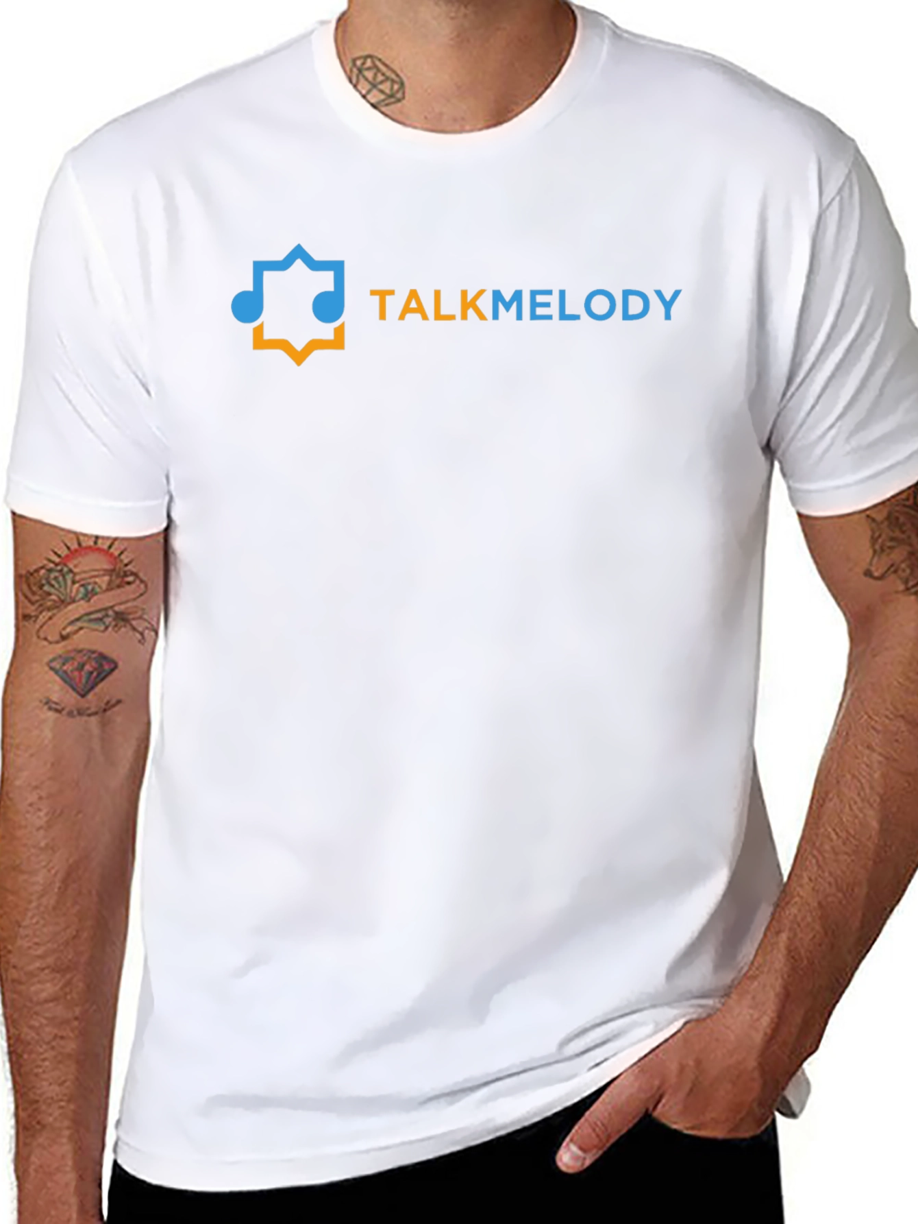 Talk Melody Black T-Shirt